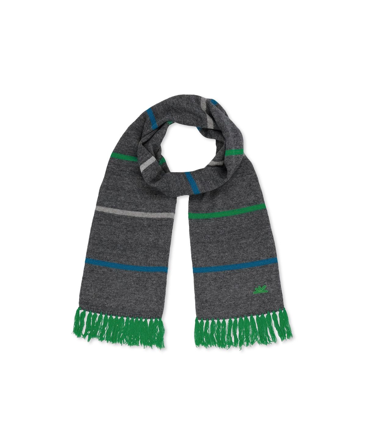썬러브투어(SUNLOVETOUR) Multi Stripe Muffler Charcoal