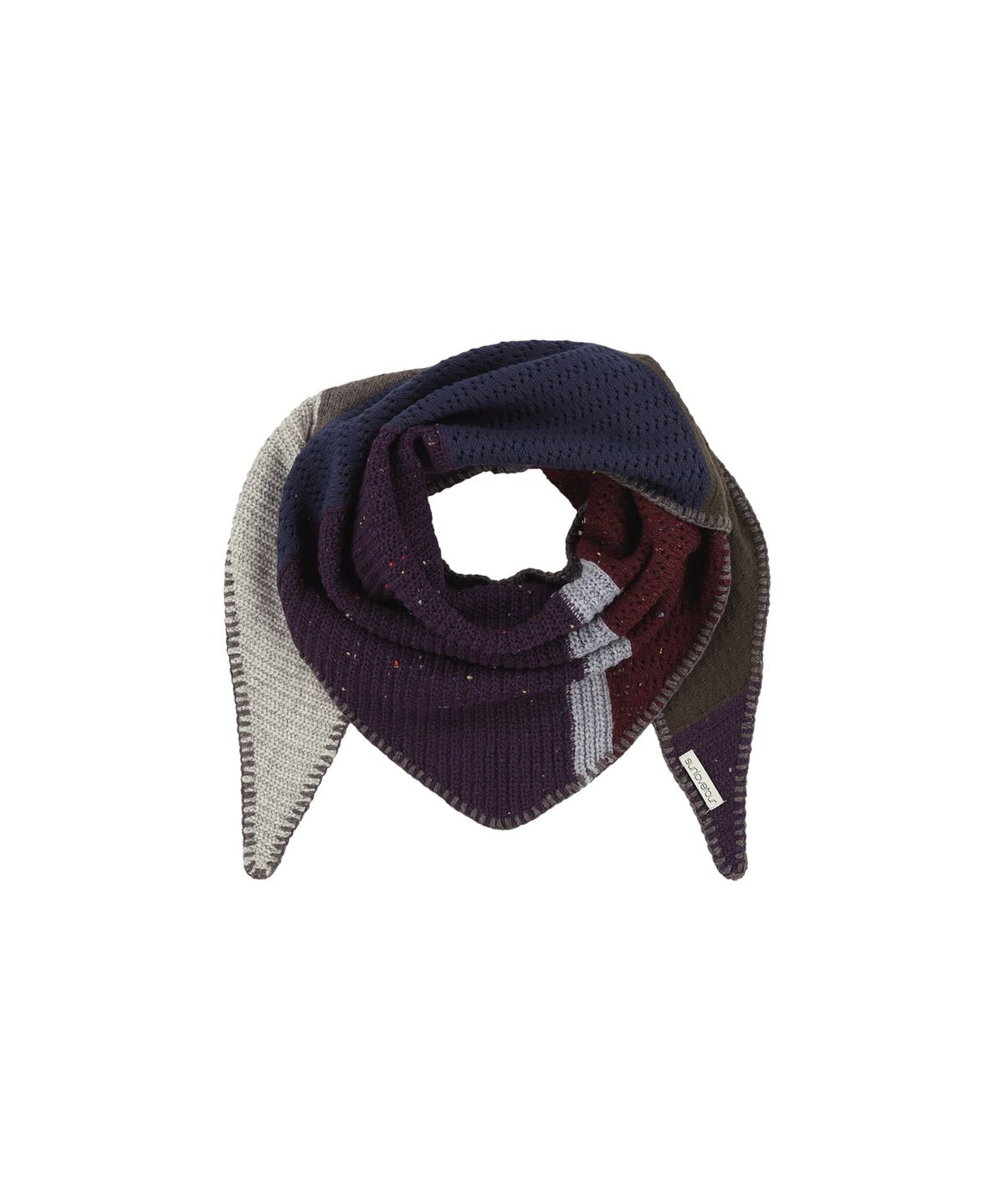 썬러브투어(SUNLOVETOUR) Knit Tri Bandana Purple