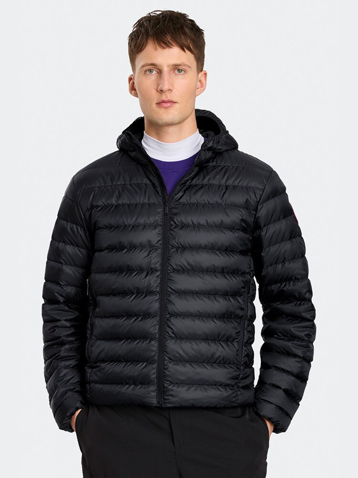 캐나다구스(CANADAGOOSE) 남성 스트라투스 후디(Black)_Q266AMDC06BKN