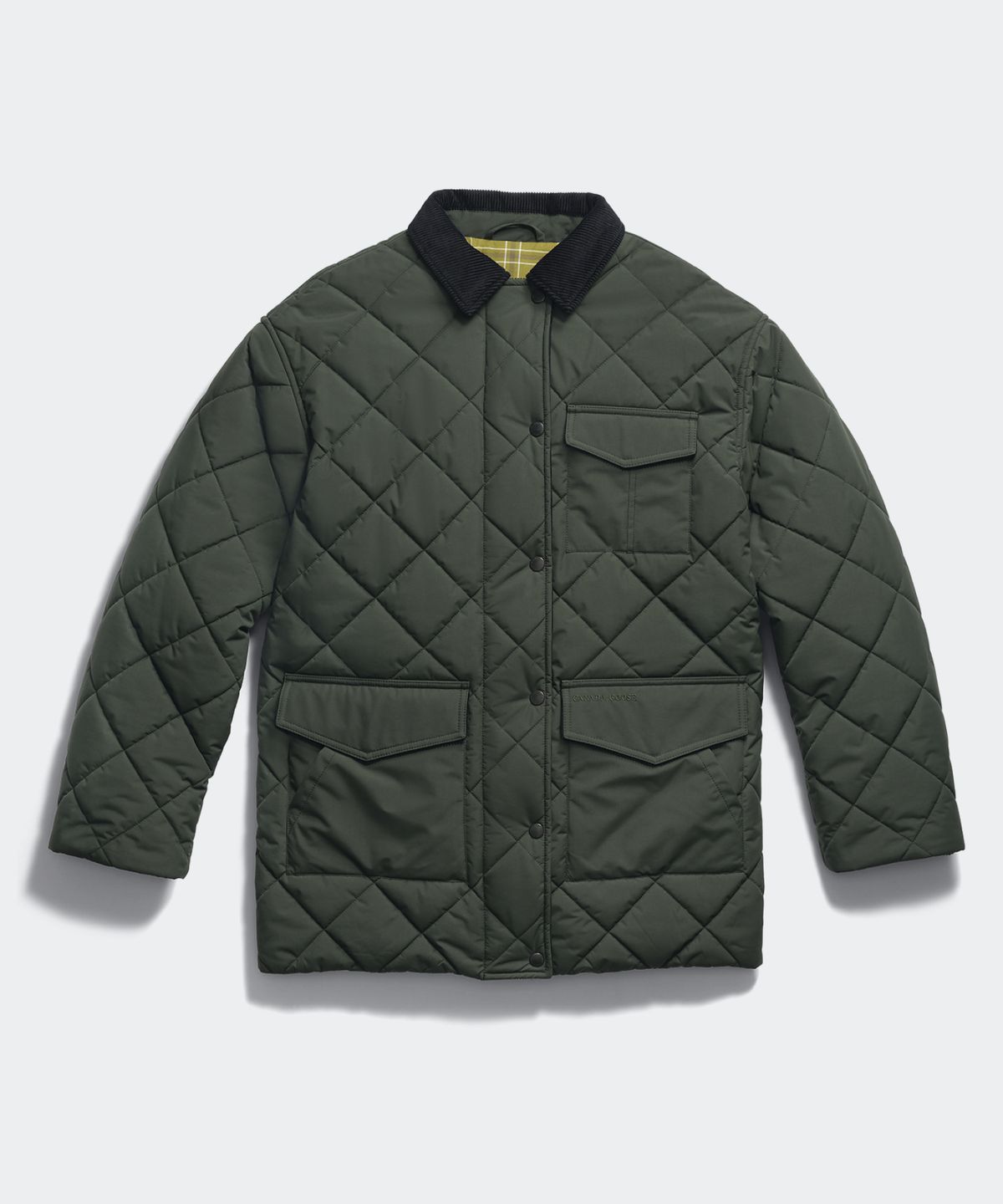 캐나다구스(CANADAGOOSE) 여성 테라 퀼팅 코트(Green)_Q266AWCC01GNB