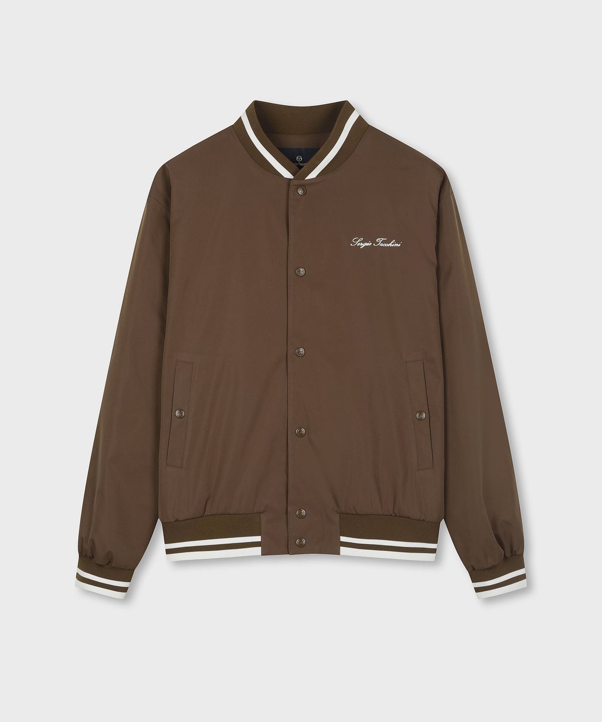 세르지오 타키니(SERGIO TACCHINI) M 타키니 60th 바시티 자켓 (D.Brown)