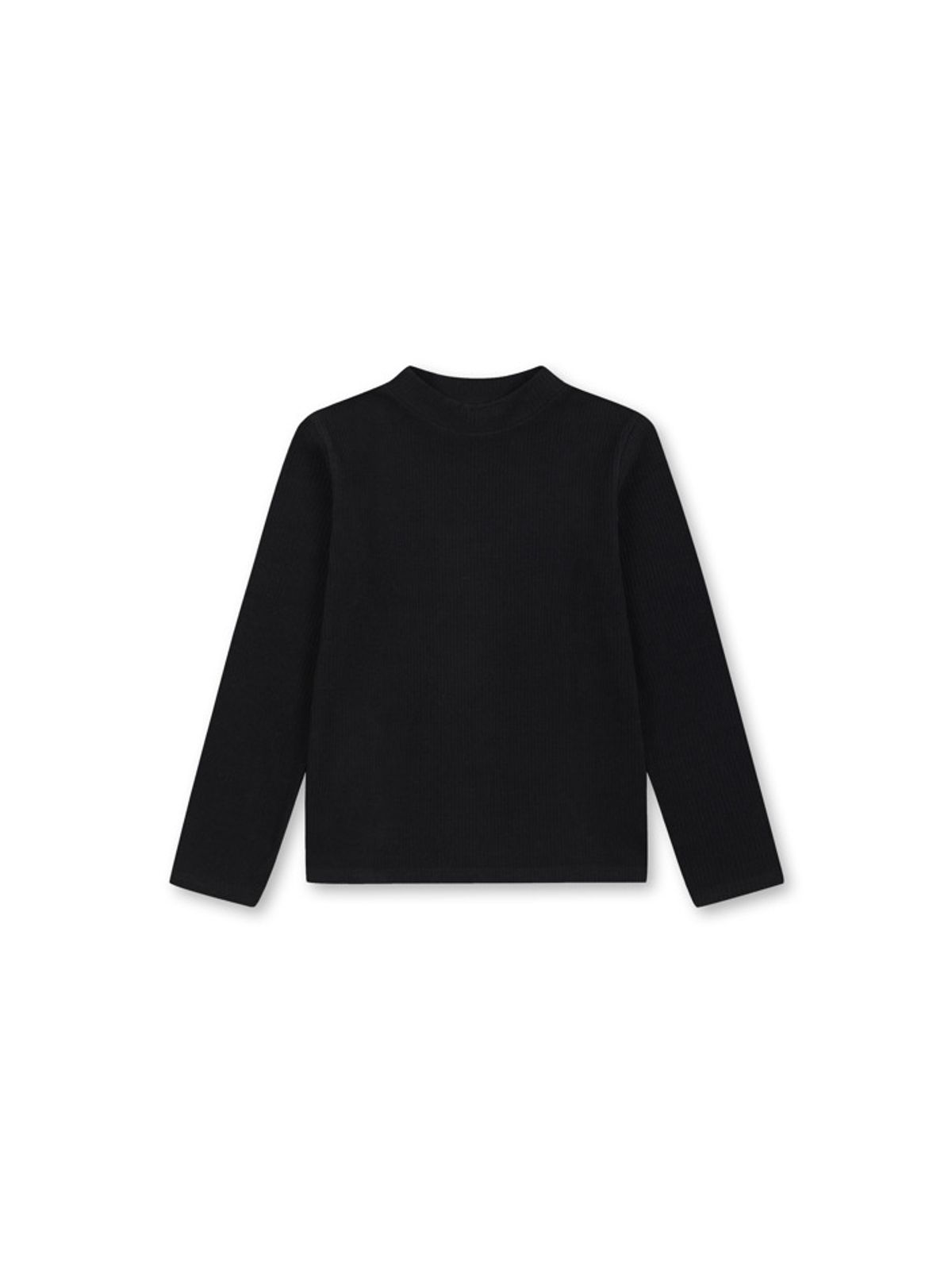 폴햄키즈(POLHAM KIDS) 여아 피치 골지 모크넥 긴팔티_PKF4TU2020