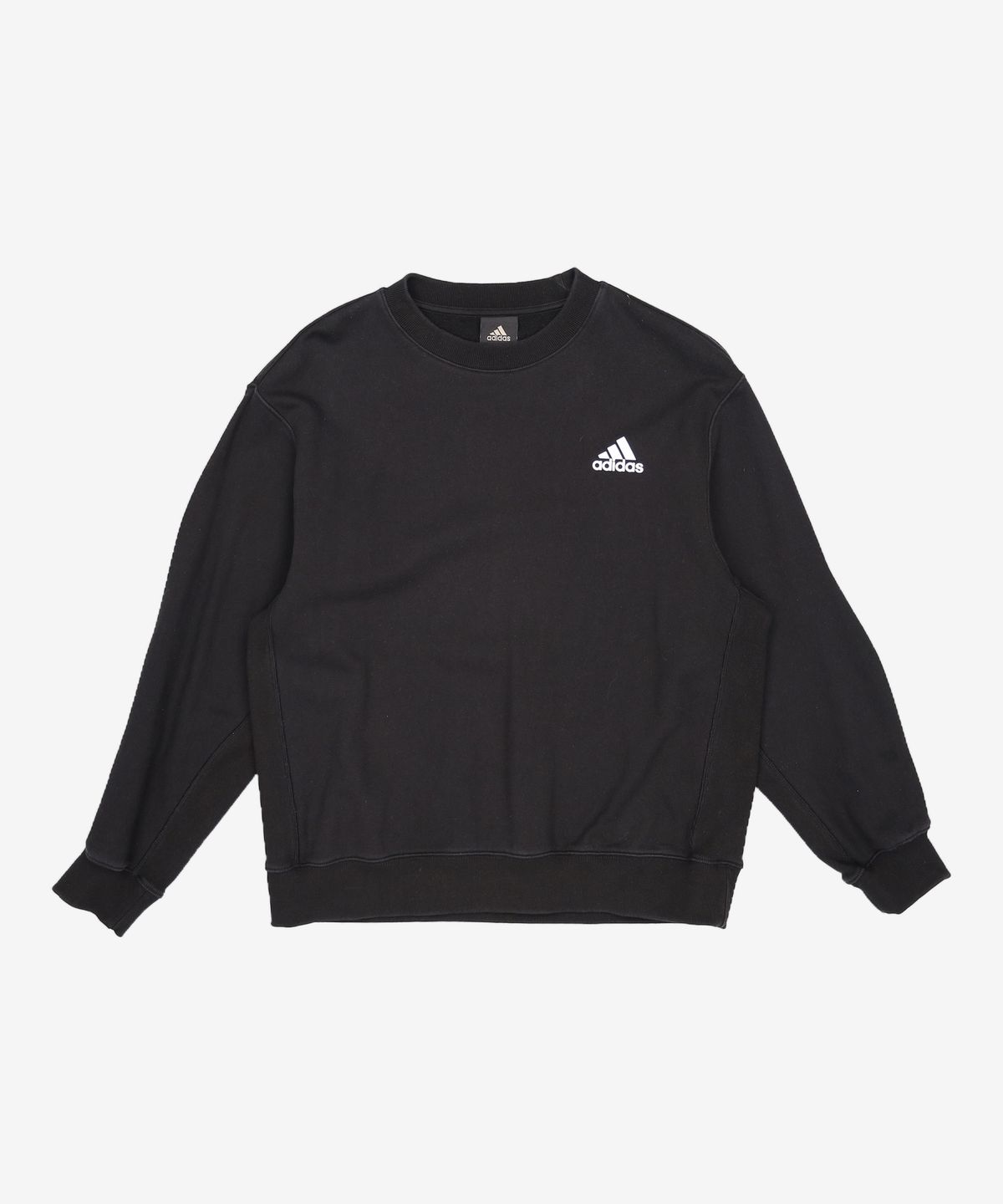 아디다스(ADIDAS) 릴랙스 오버사이즈 크루넥 - 블랙 / CM1407 M