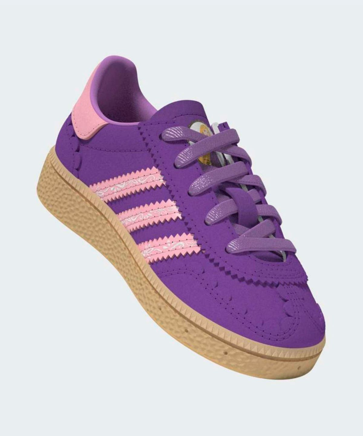 아디다스 키즈(ADIDAS KIDS) 아디다스 X 디즈니 프린세스 핸드볼 스페지알 컴포트 클로저 EL 인펀트 - 퍼플 / KK4760