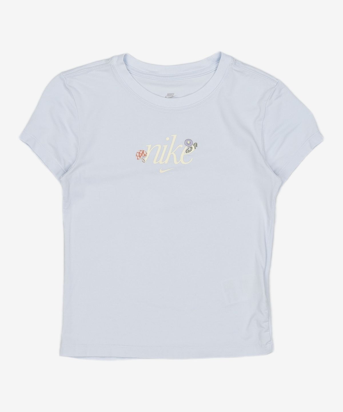 나이키(NIKE) 스포츠웨어 칠 니트 슬림 그래픽 티셔츠 W - 블루 틴트 / HF9723-423 S