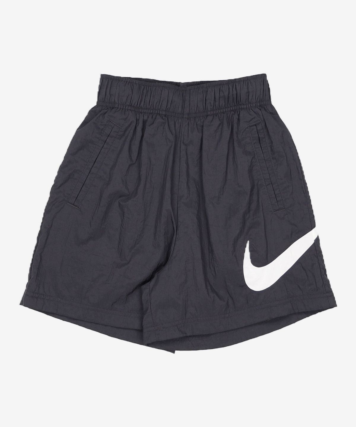 나이키(NIKE) 스포츠웨어 에센셜 하이라이즈 우븐 쇼츠 W - 블랙:화이트 / DM6740-010 S