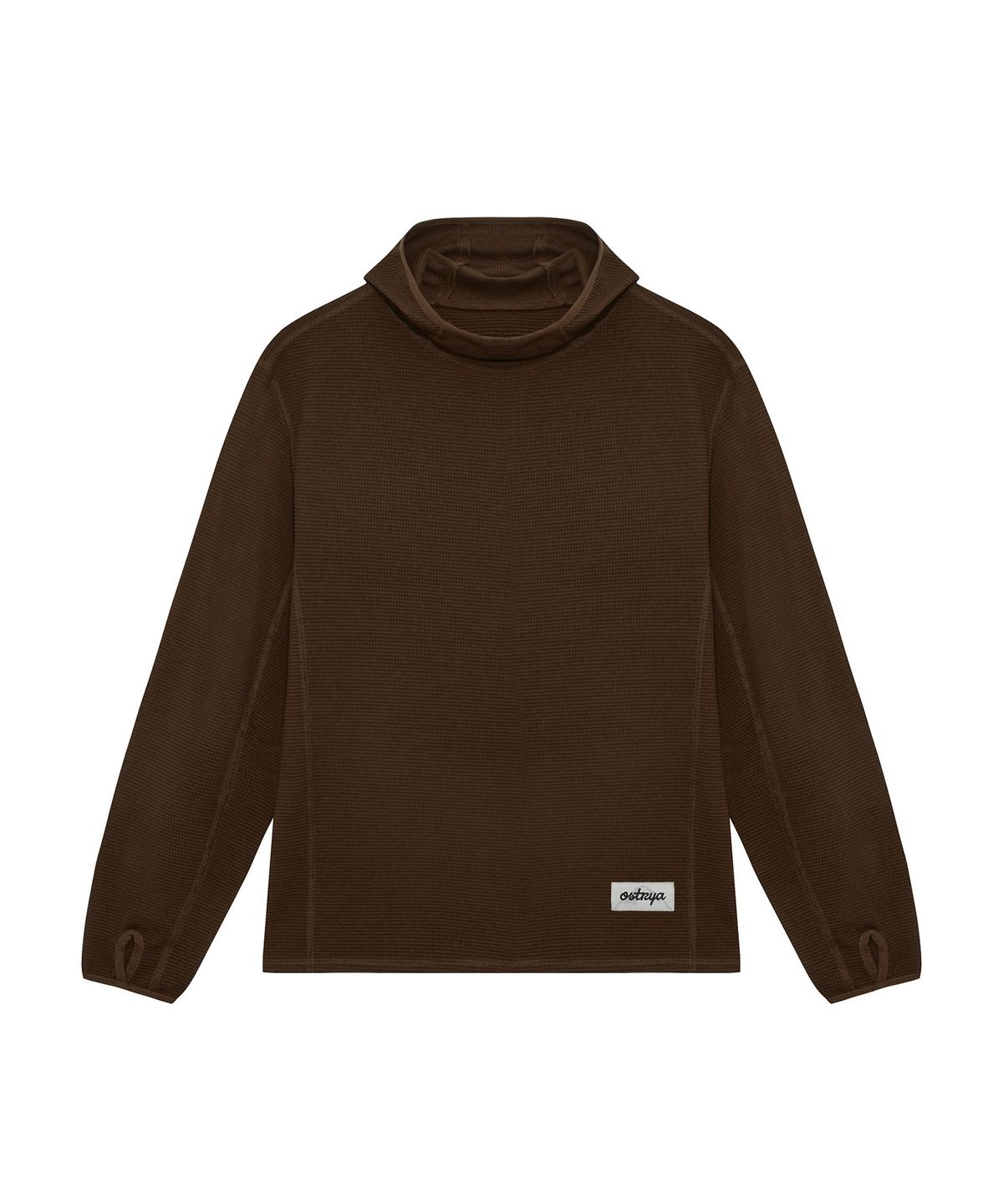 오스트리야(OSTRYA) 26FW Ridge Base Hoodie Umber