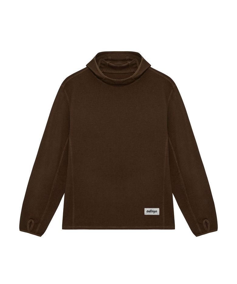 26FW Ridge Base Hoodie Umber