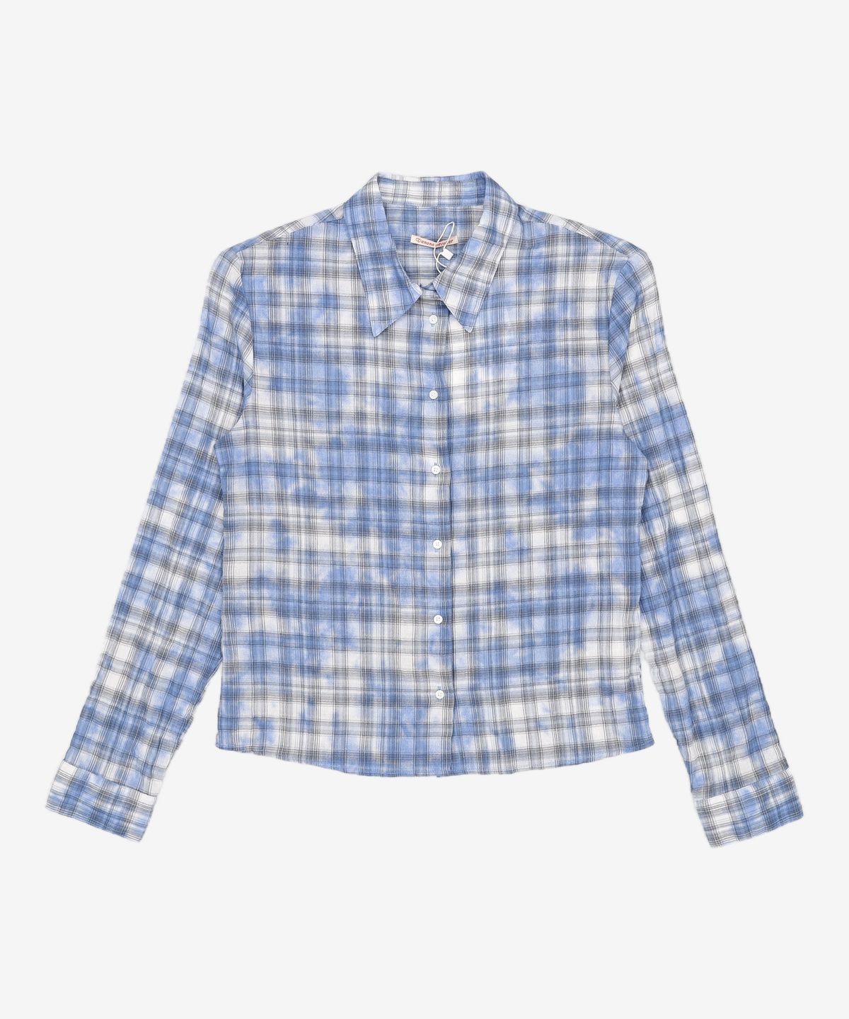 반원 아틀리에(VANONE ATELIER) A3564 워시드 체크 셔츠 FREE