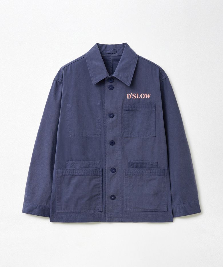 Loose French Work Jacket _ DSlow