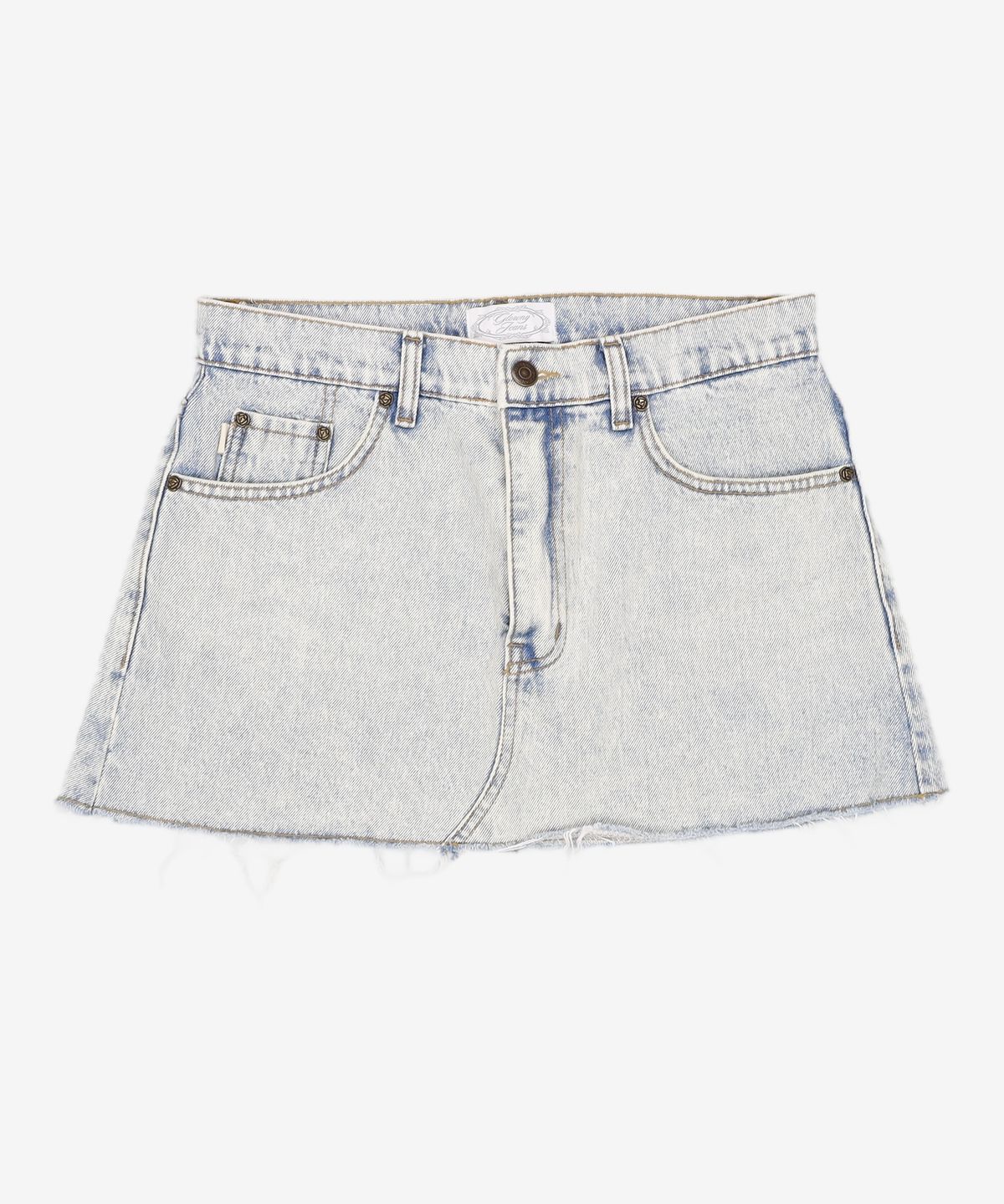 글로니(GLOWNY) 91 MID-RISE DENIM SKIRT (LIGHT BLUE) S/M