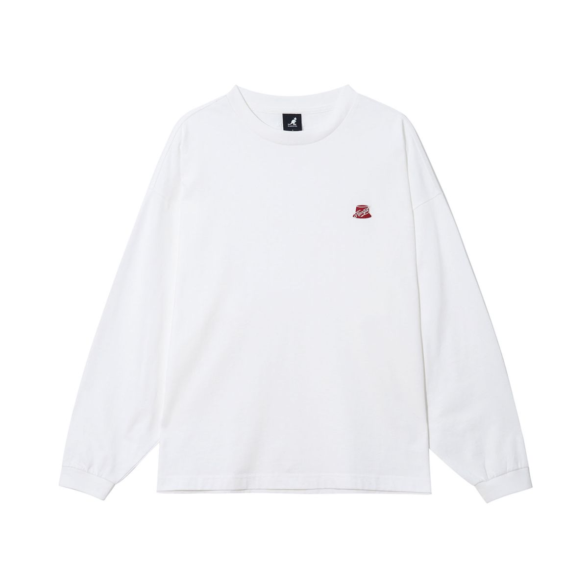 캉골(KANGOL) KNGL 롱슬리브 3552 오프화이트