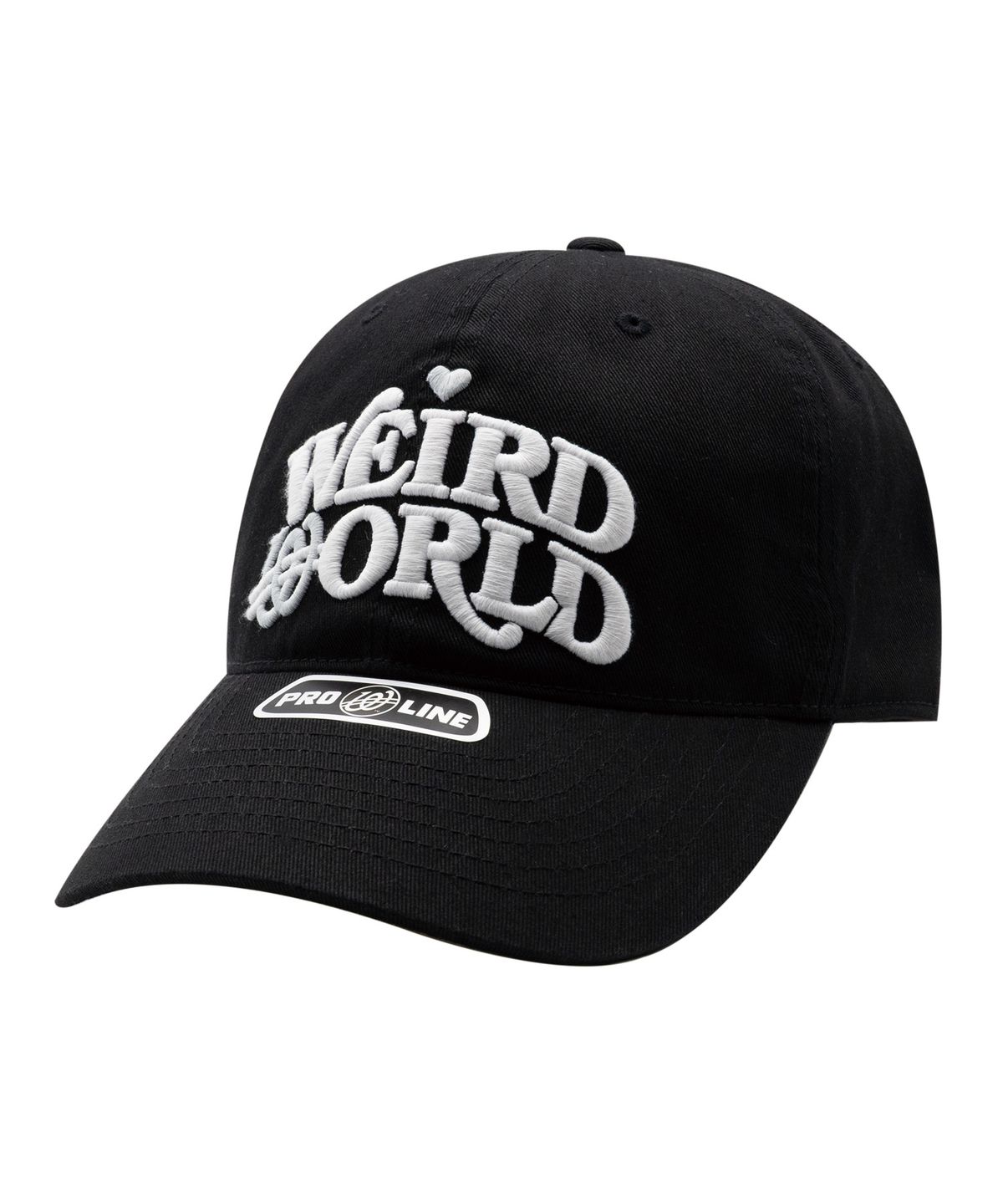 위얼드월드(WEIRDWORLD) 아크로고 볼캡 BLACK