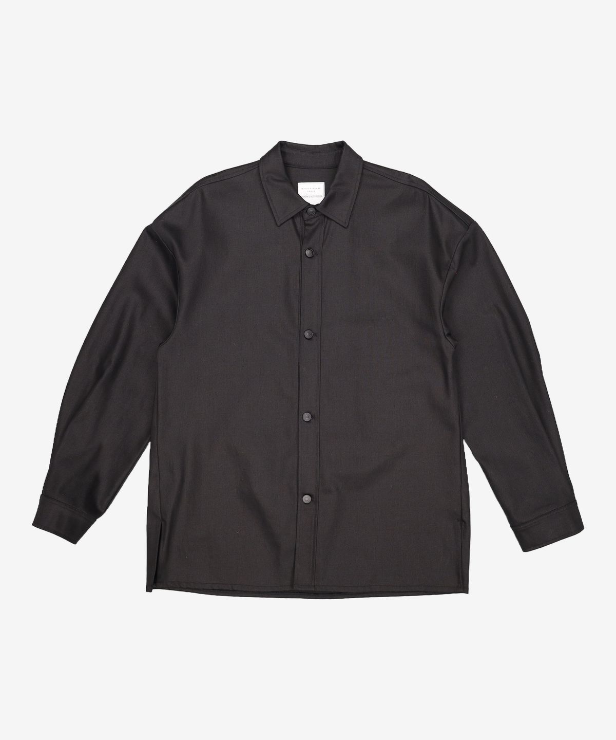 메종미네드(MAISON MINED) BLACK DENIM SHIRTS JACKET L