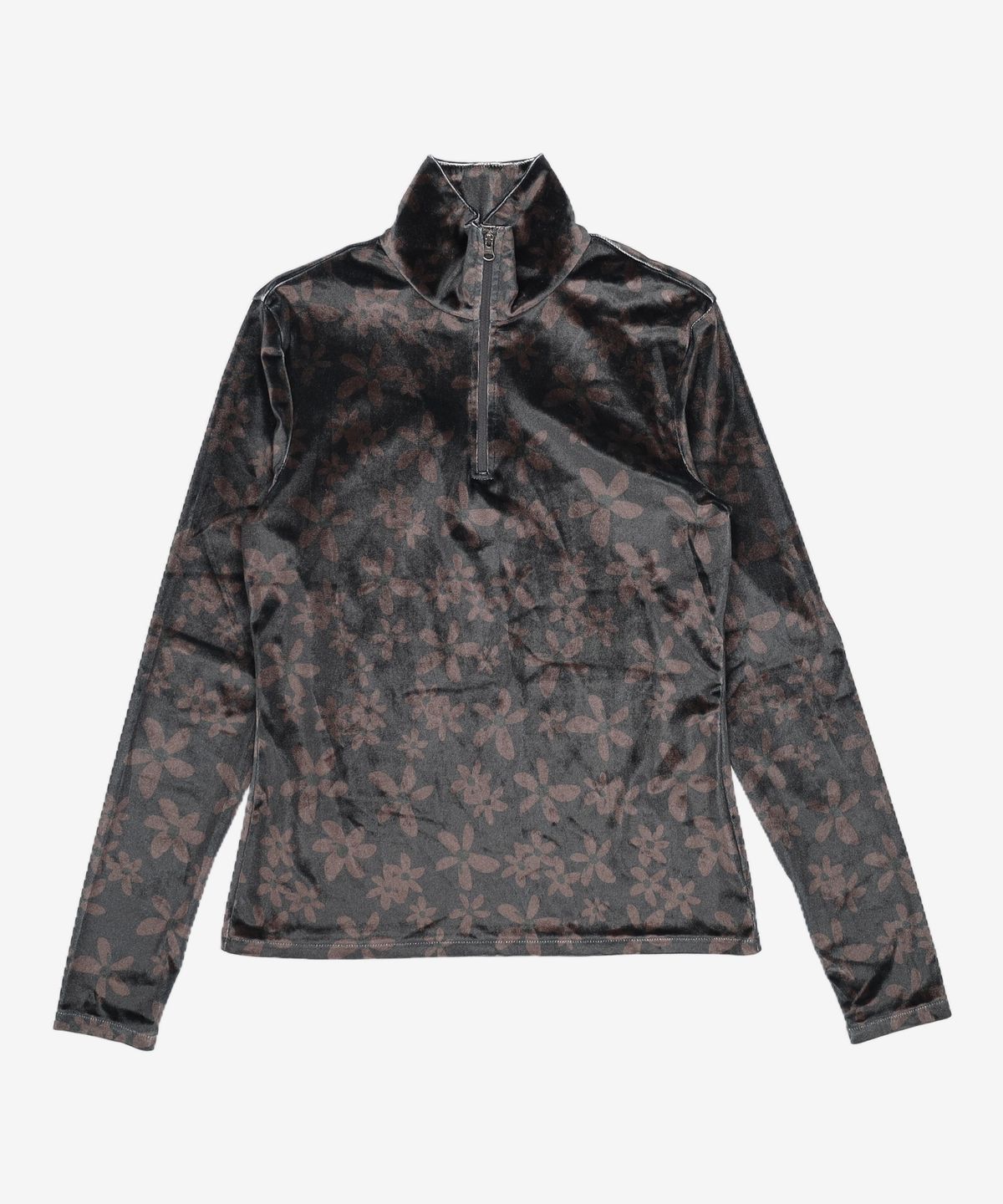 아모멘토(AMOMENTO) FLOWER HALF-ZIP LONG SLEEVE 0