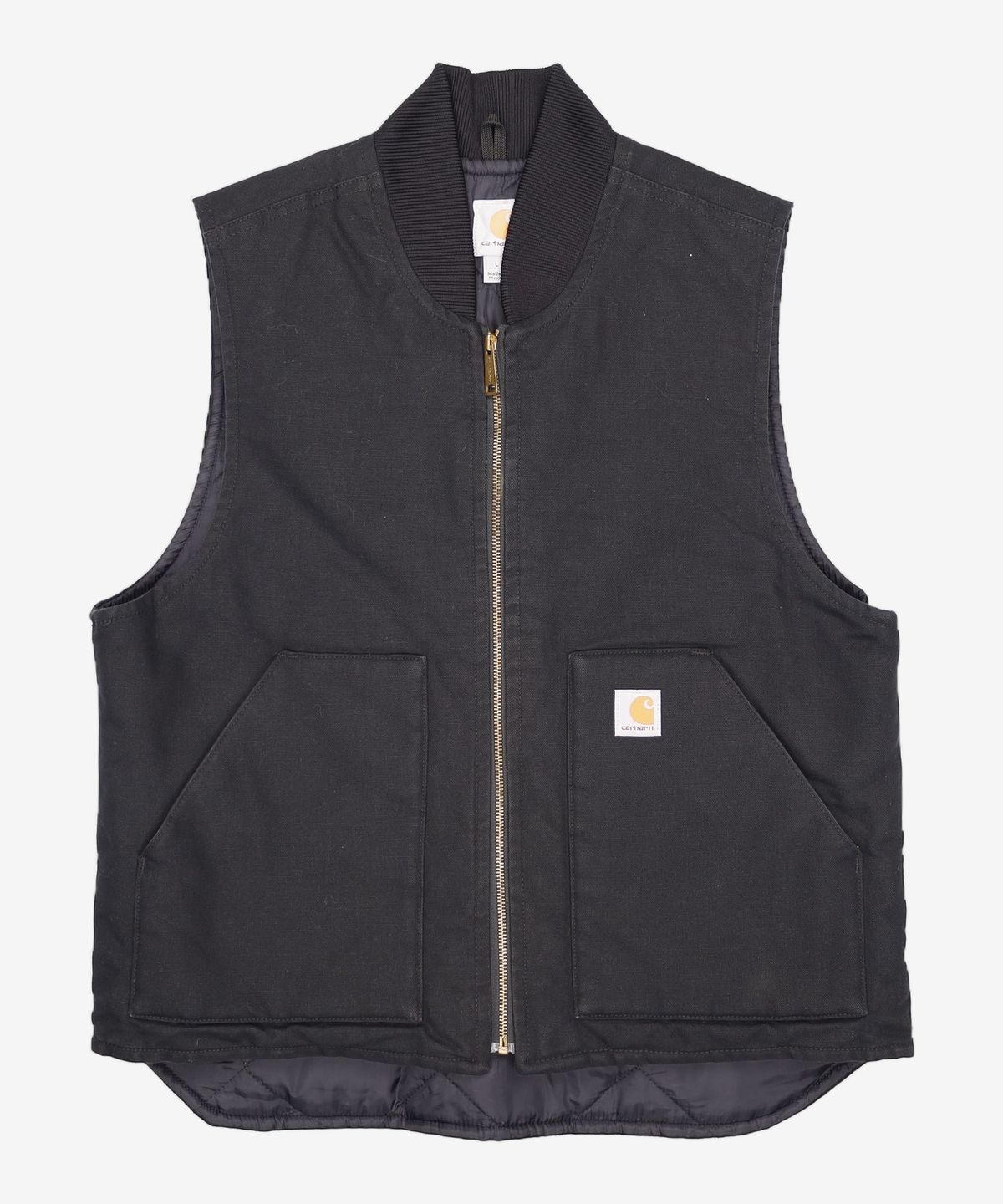 칼하트(CARHARTT) 덕엑티브 베스트 블랙 / V01-BLK L