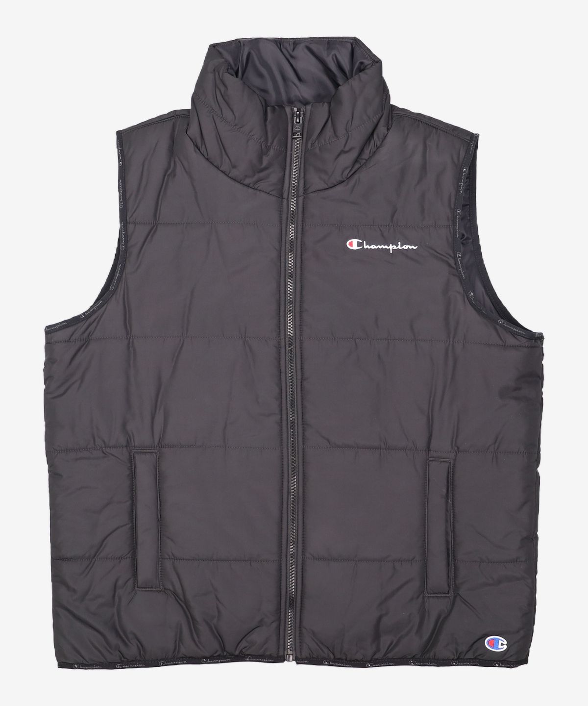 챔피온(CHAMPION) [US][친환경] 여성 2.1oz. 푸퍼 풀집 베스트 (BLACK) CKJU2F061BK L