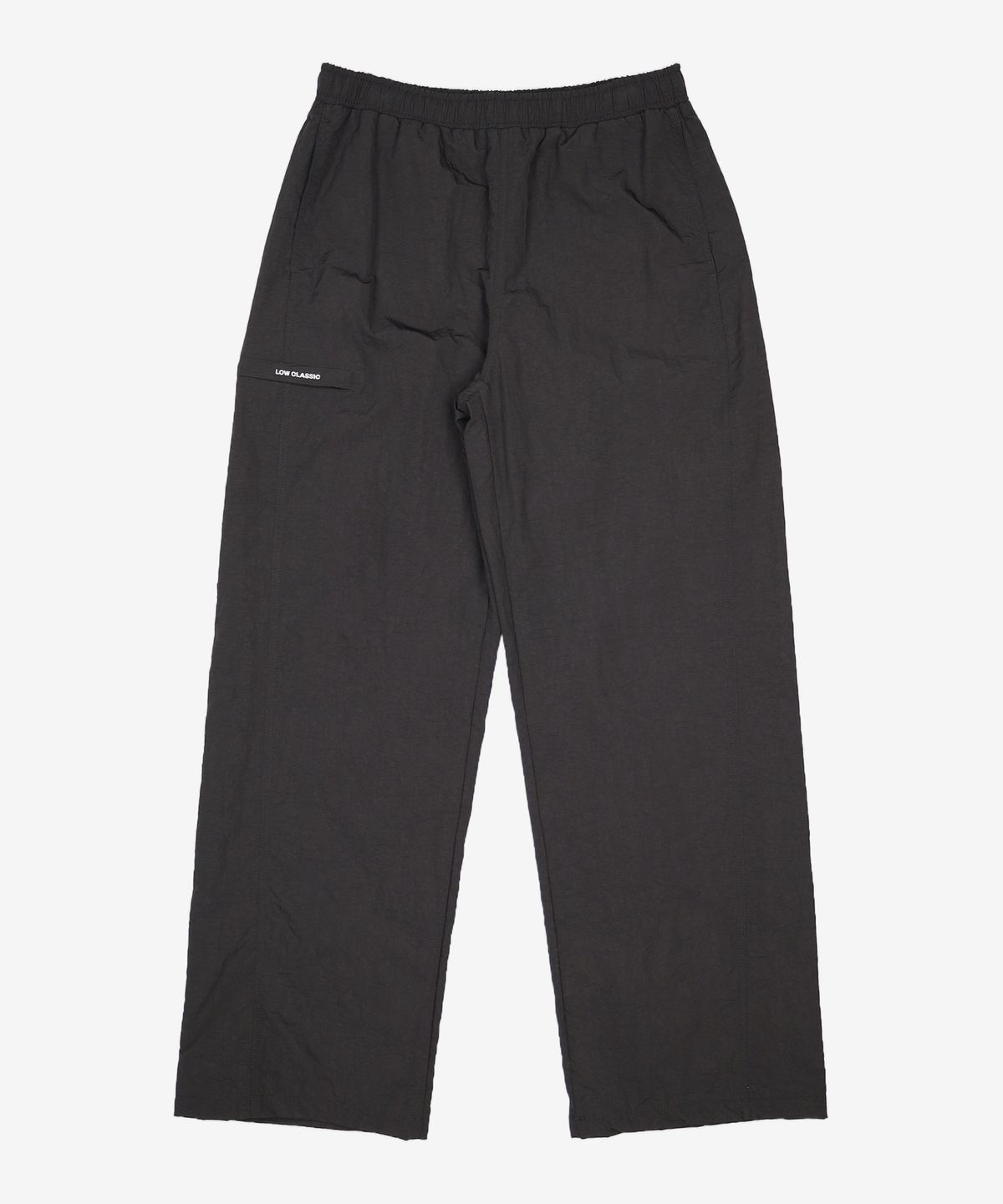 로우클래식(LOW CLASSIC) LC SIDE POCKET NYLON BANDING PANTSBLACK_LC243PT04BK M