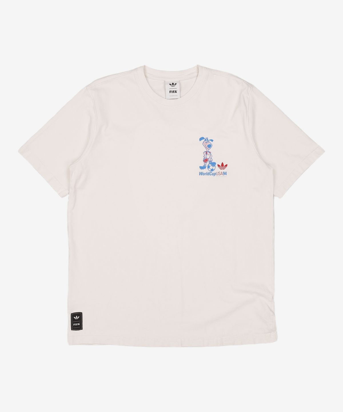 아디다스(ADIDAS) 2026 FIFA 월드컵 마스코트 스트라이커 티셔츠 - 클라우드화이트 / KB6216 XXL
