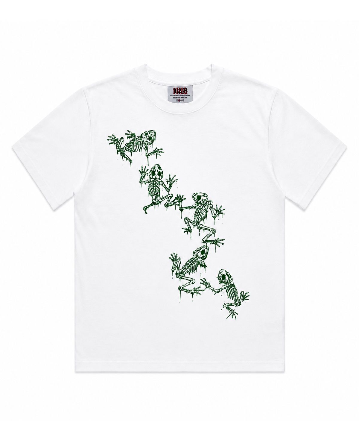 에이치알티엠(HRTM) [123 SKATEBOARDING] WORK IN FROGRESS T-SHIRTS WHT