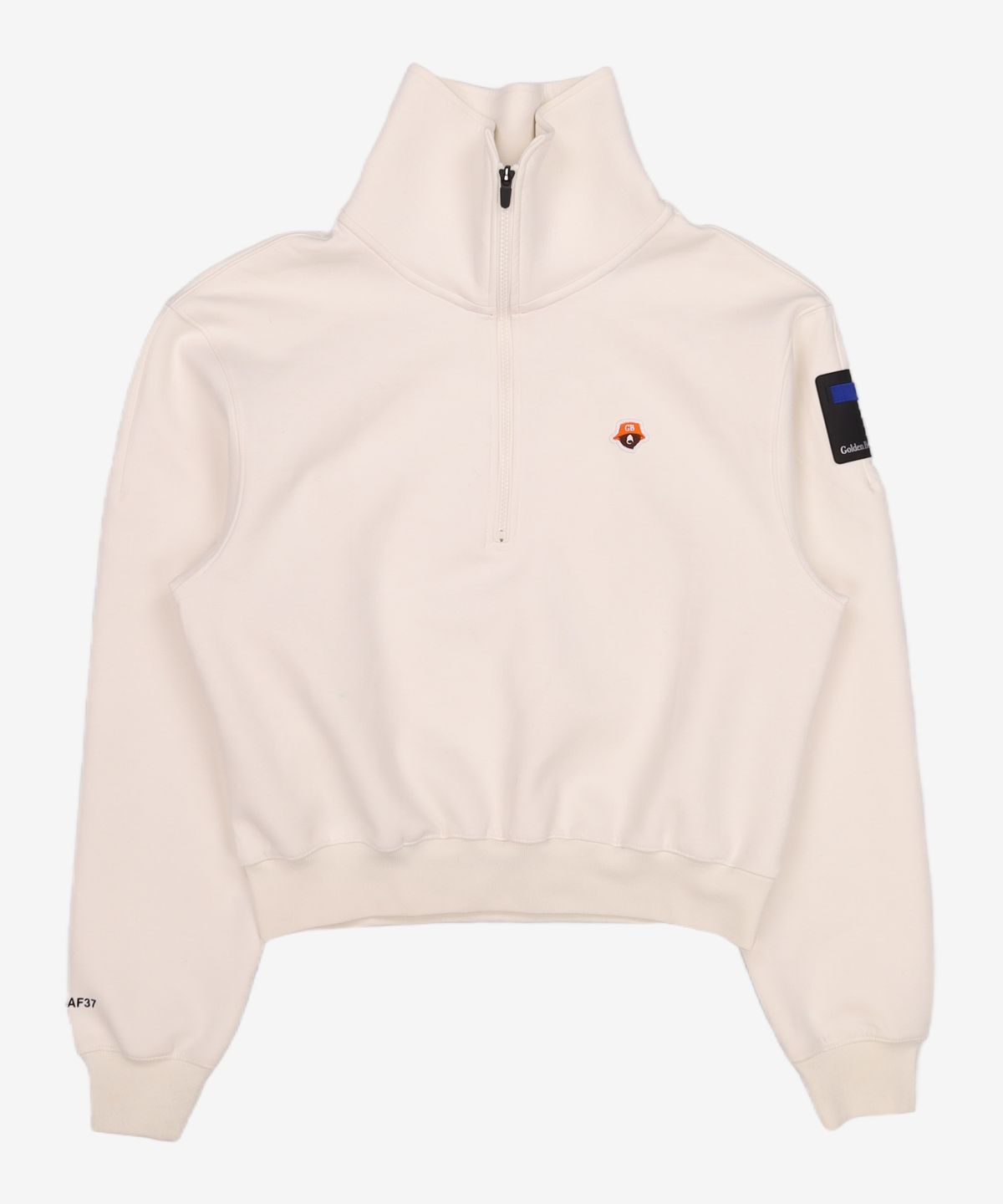 골든베어(GOLDEN BEAR) GB Embroidery Half Zip-up T-shirt (for Women)_L5TAW22011IVX FREE