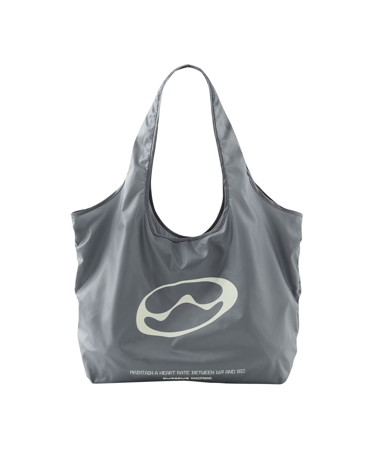 엠아이엠(MIM) LOGO TOTE BAG_Grey