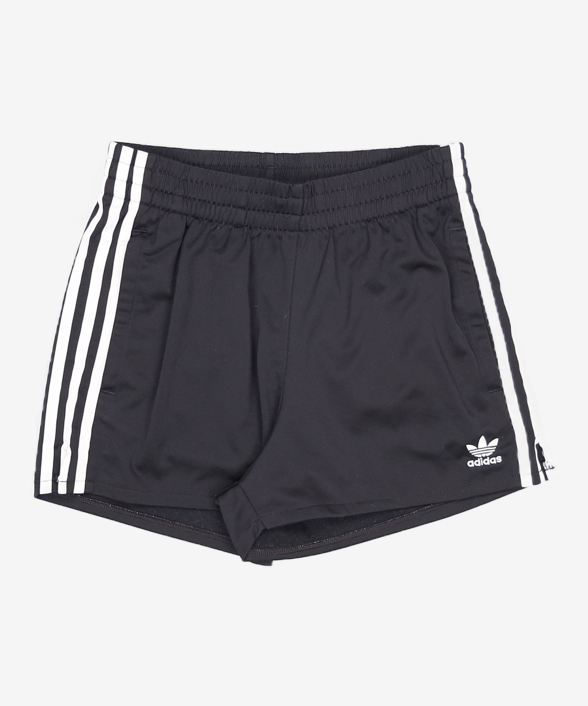 아디다스(ADIDAS) 3 스트라이프 숏 팬츠 - 블랙:화이트 / CY4763 XS