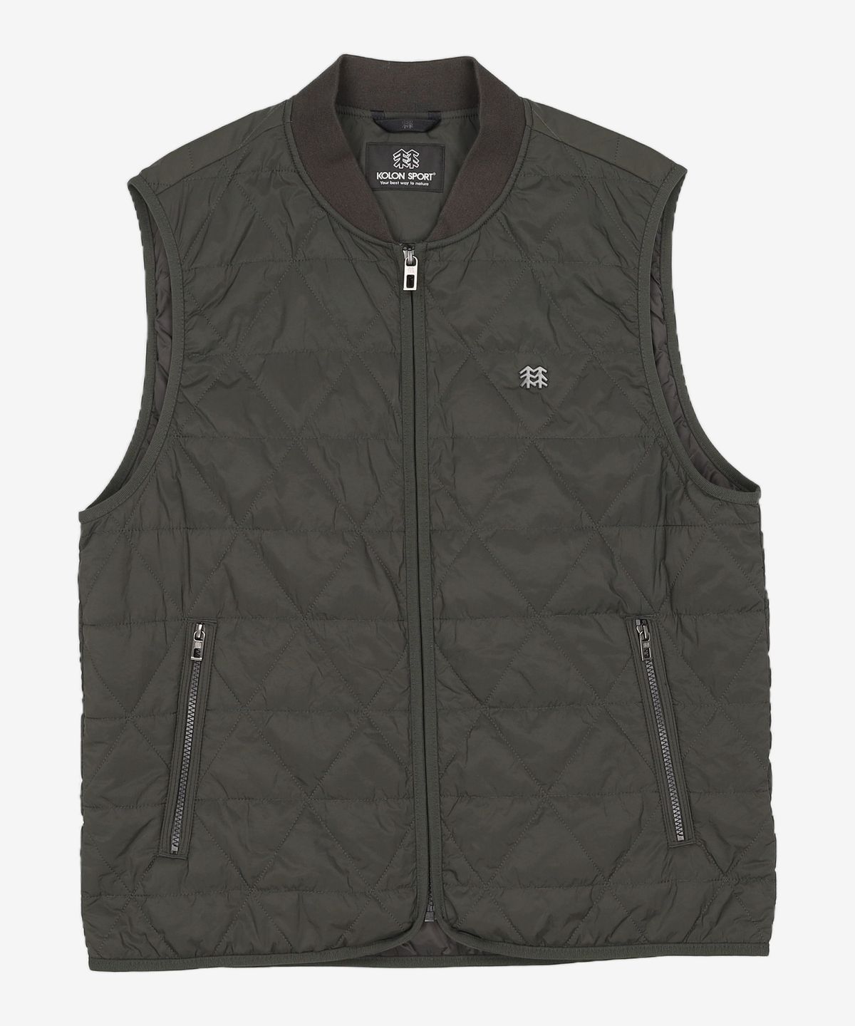 코오롱스포츠(KOLON SPORT) 남성 패딩 베스트 TLVAW23501CKH 105
