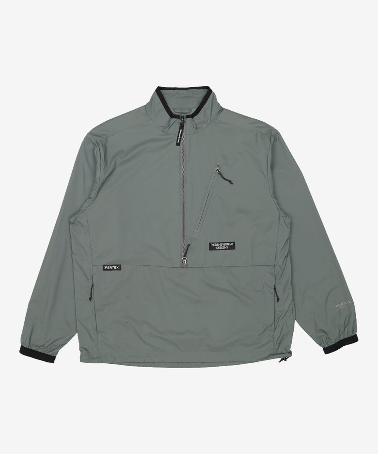 PERTEX® QA Half Zip Pullover Sage L