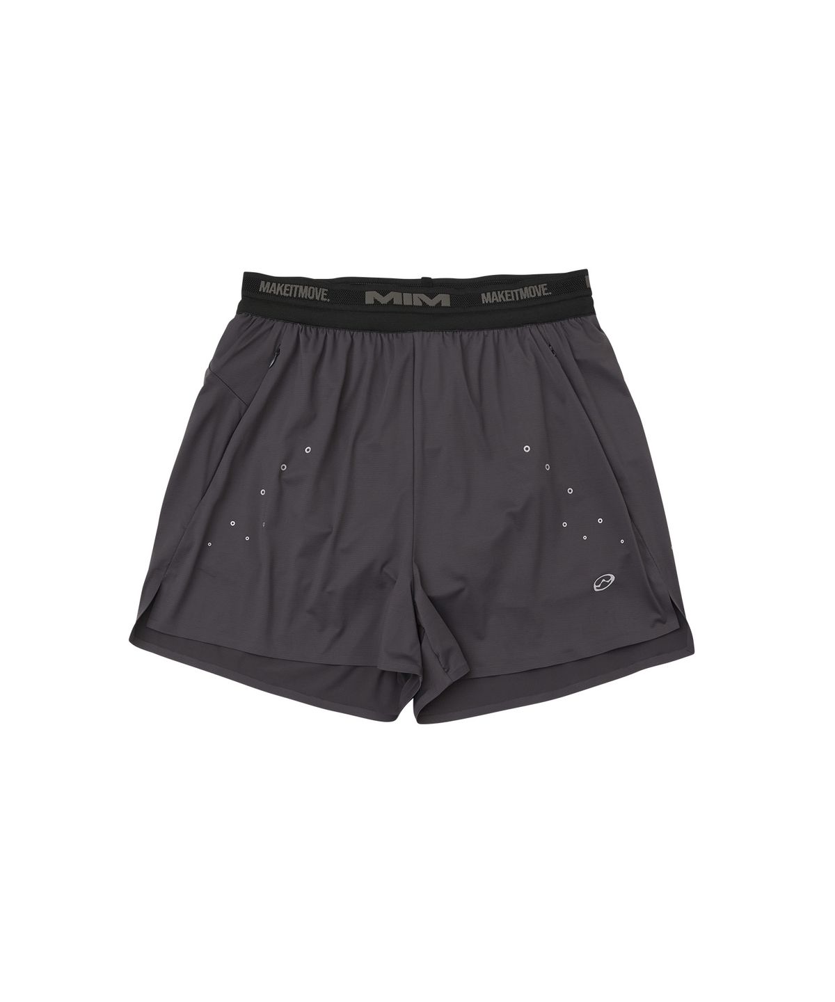 엠아이엠(MIM) SPLIT SHORTS_Charcoal Grey