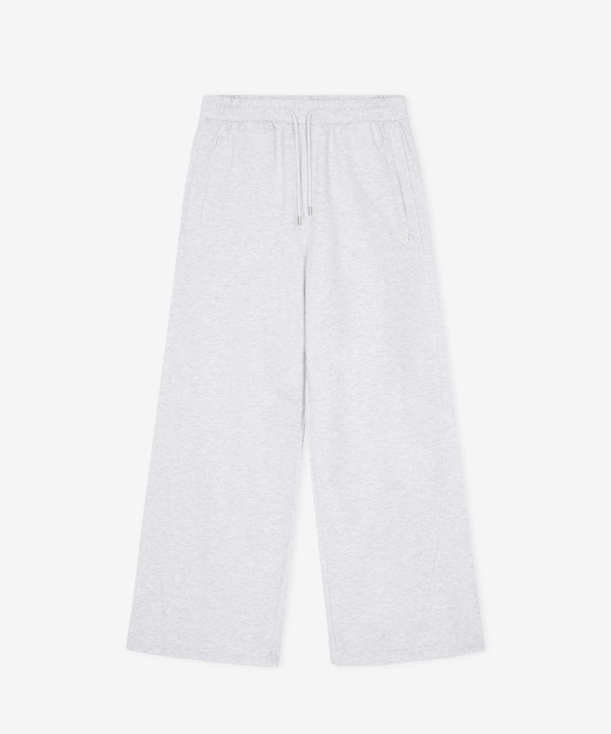 뉴발란스(NEW BALANCE) NBMLG4W932 / WOMEN 에센셜 오버 와이드팬츠 (L/GRAY)