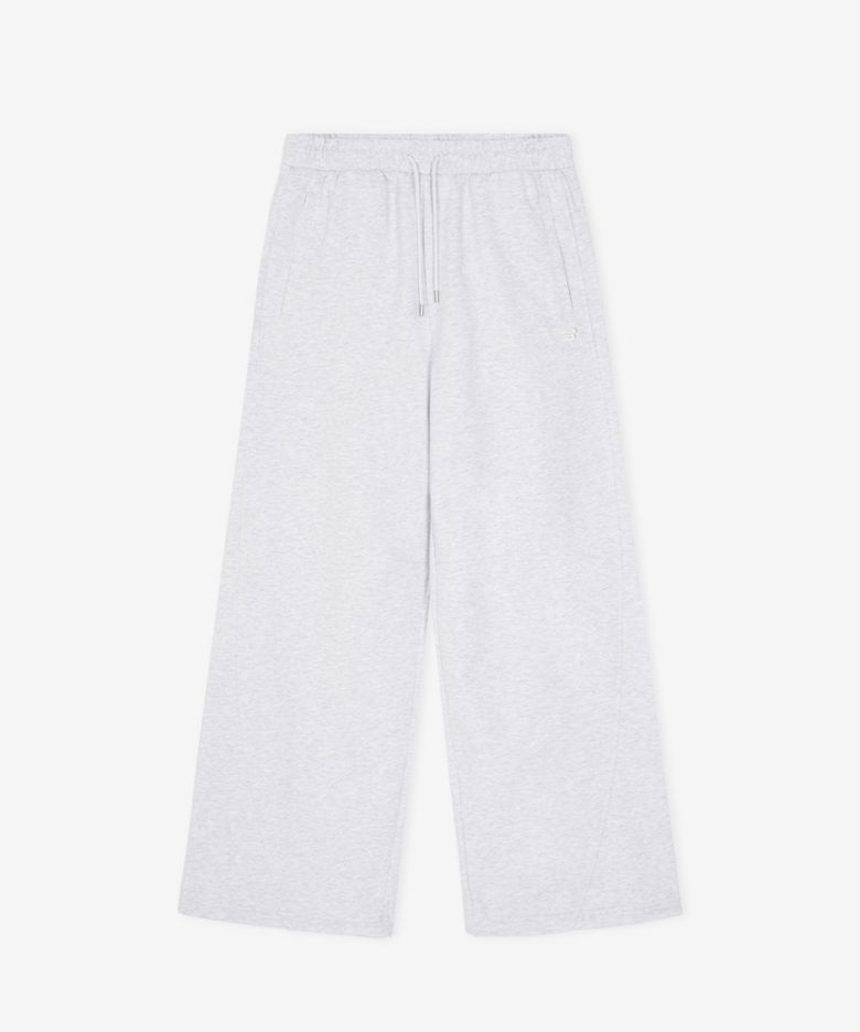NBMLG4W932 / WOMEN 에센셜 오버 와이드팬츠 (L/GRAY)