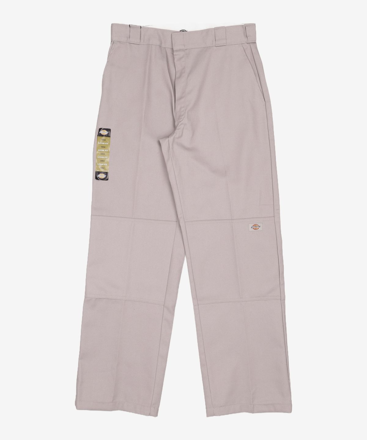 디키즈(DICKIES) 더블니 85283 루즈핏 워크팬츠 Silver W34/L32