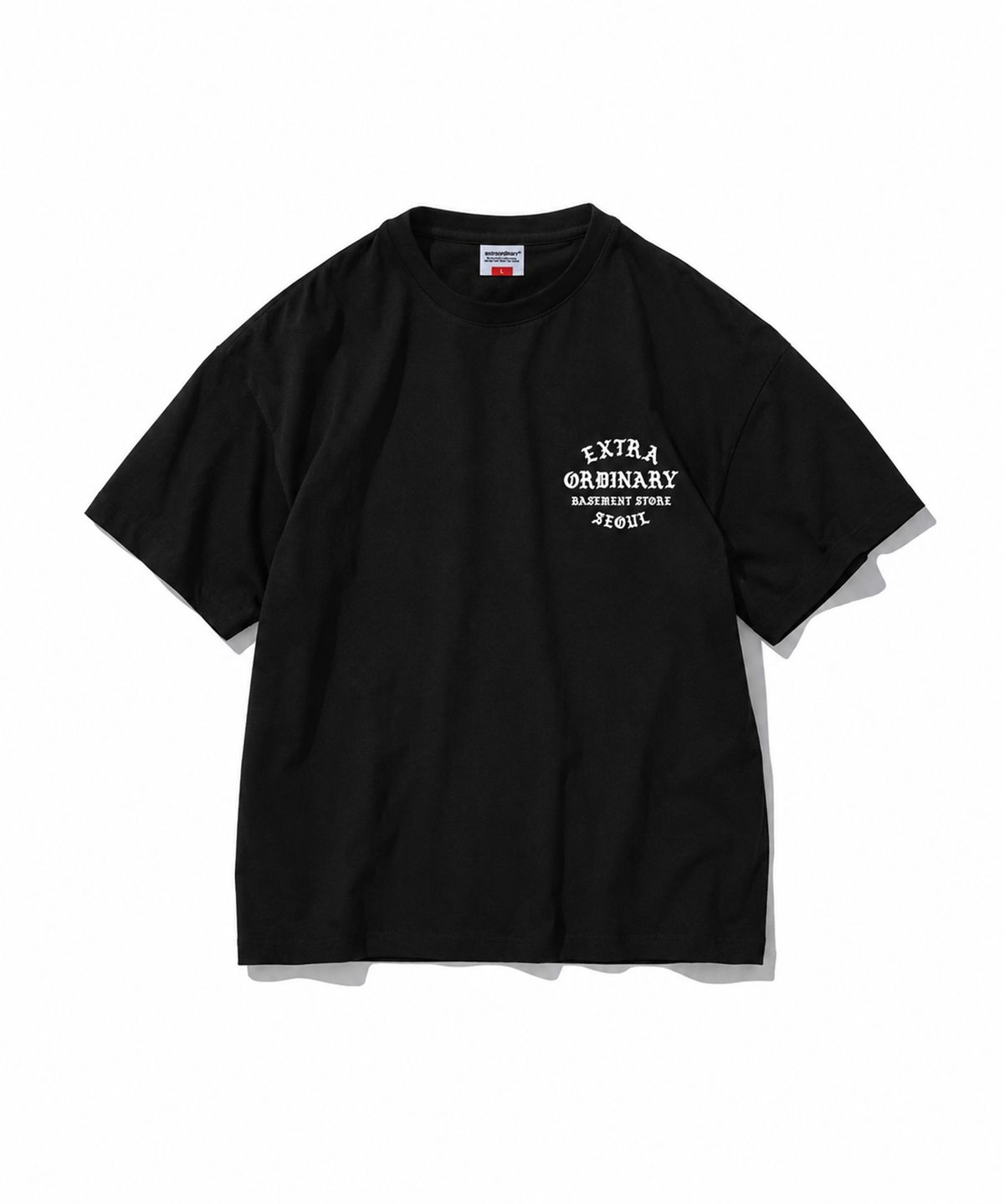 엑스트라오디너리(EXTRAORDINARY) EX SEOUL STORE TEE BLACK