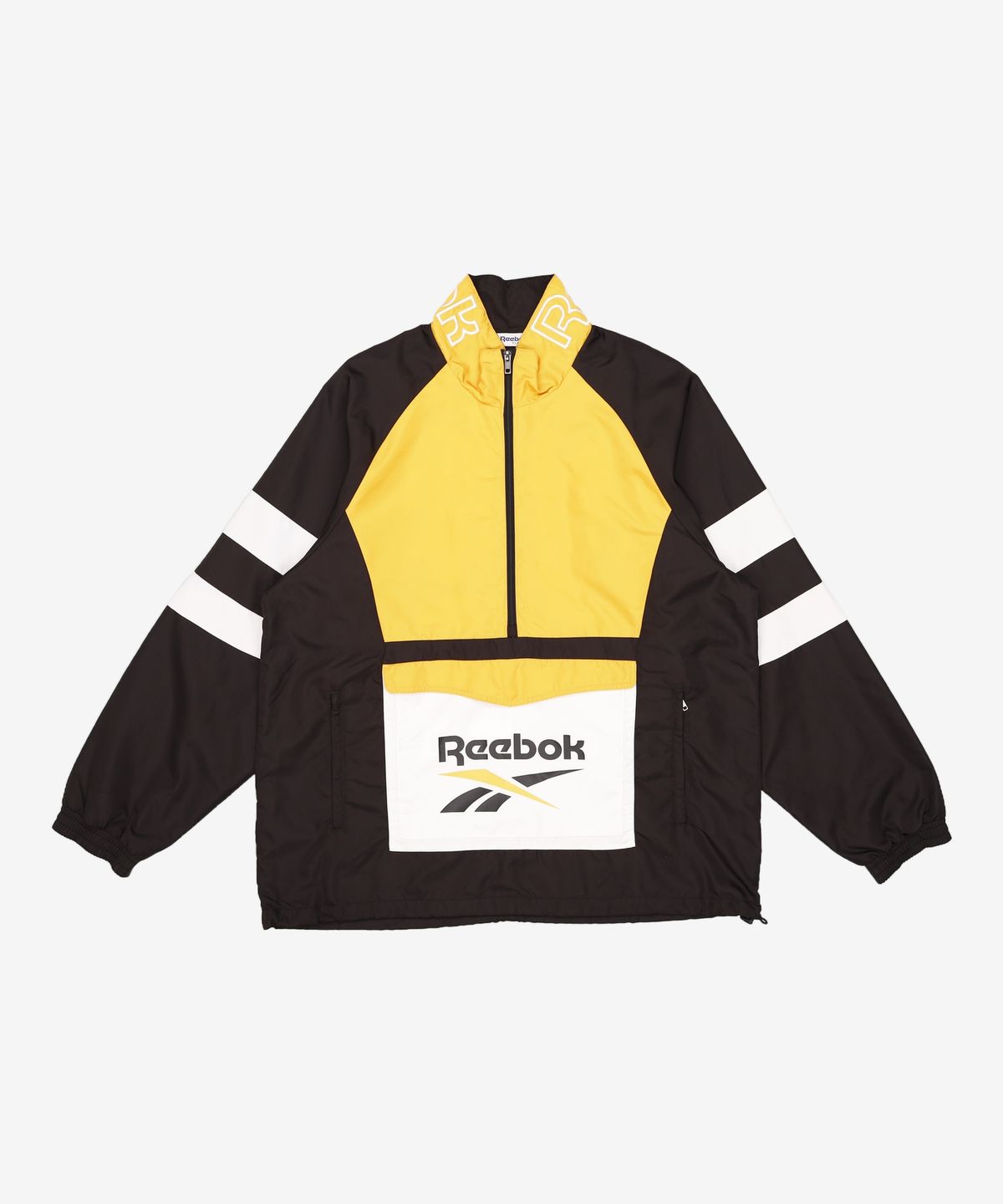 리복(REEBOK) [DZ2450] 벡터 레트로 아노락 - 블랙:오렌지 XXL