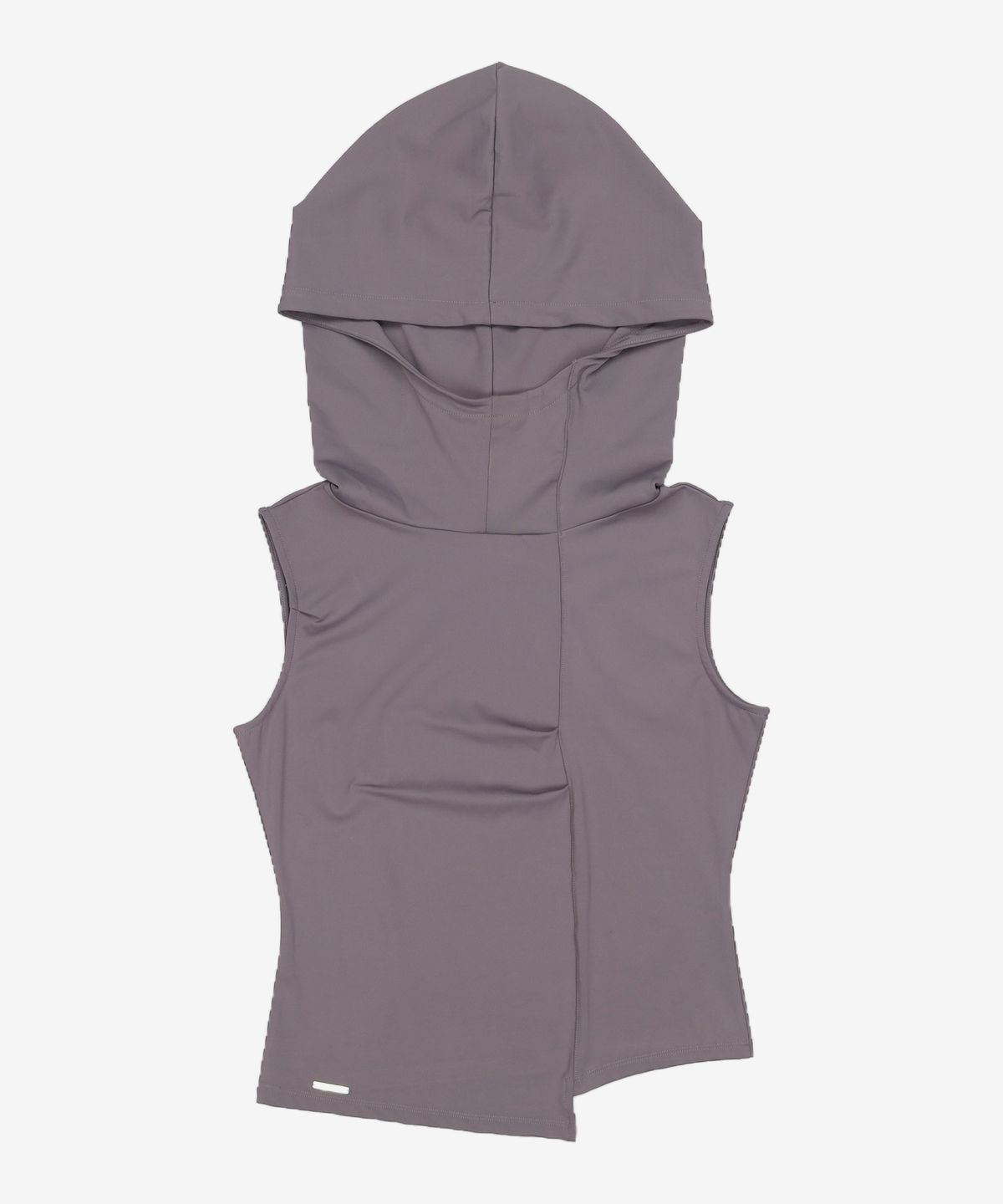 미세키서울(MISEKI SEOUL) Cowl neck pintuck sleeveless CHARCOAL 2