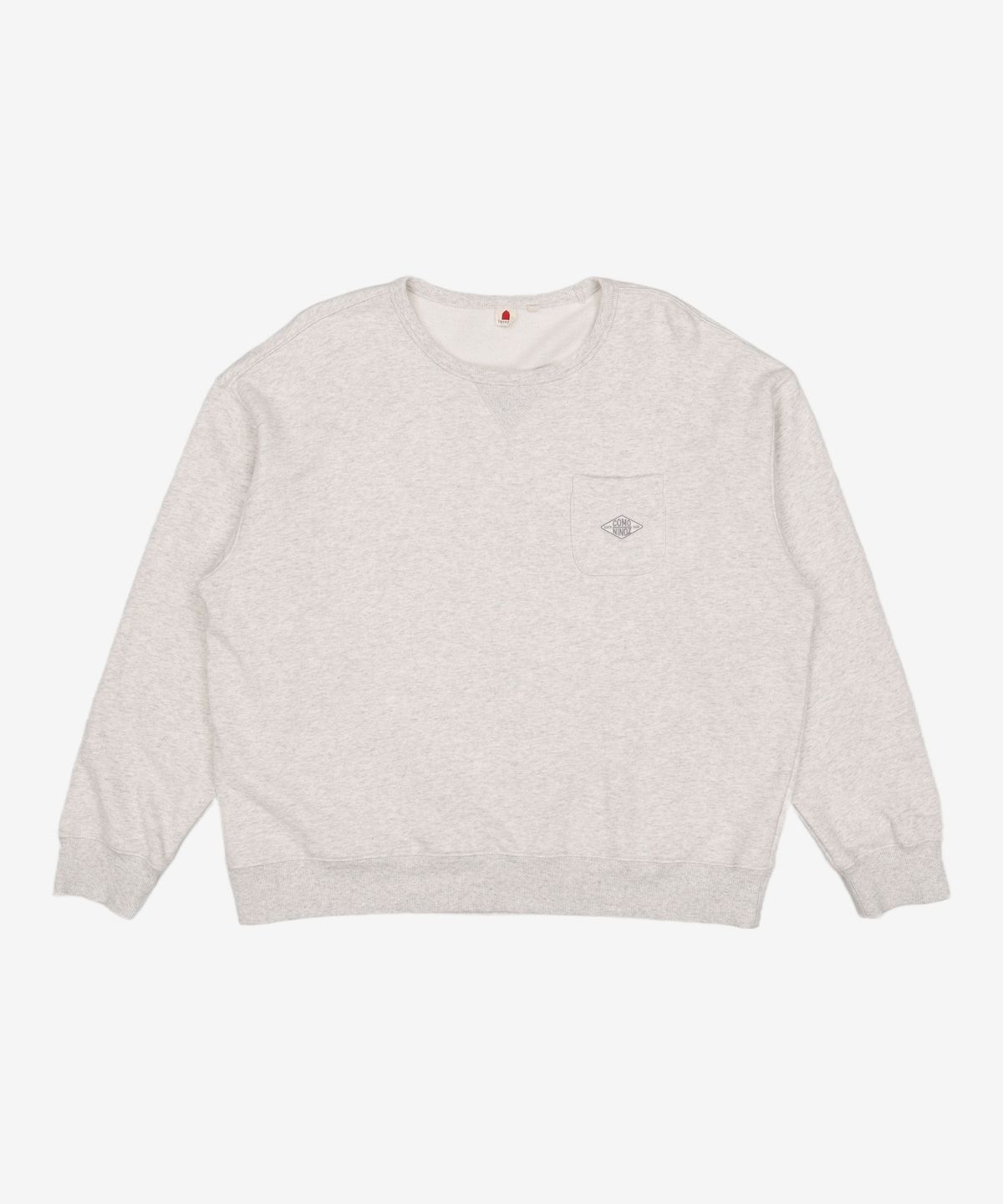 꼬모니노즈(COMONINOZ) POCKET BASIC SWEATSHIRT [4 COLOR] L