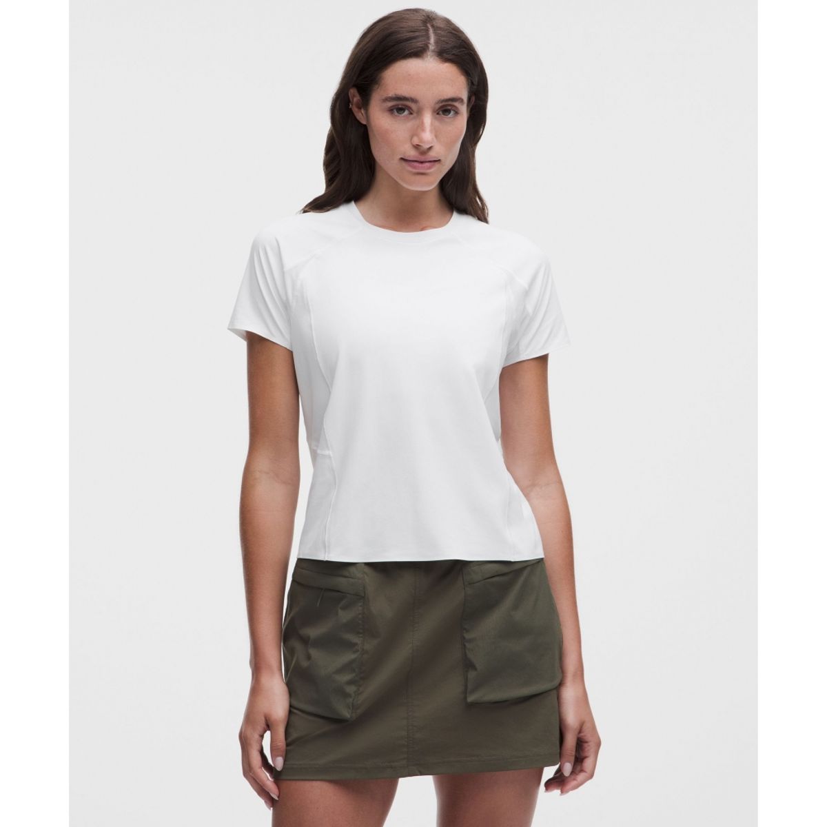 룰루레몬(LULULEMON) UV 프로텍티브 벤틸레이티드 숏슬리브 셔츠  WHWH