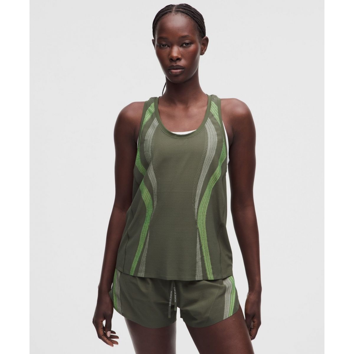 룰루레몬(LULULEMON) 패스트 앤 프리 에어플로우 러닝 탱크탑  SYEG LAYR LTIV