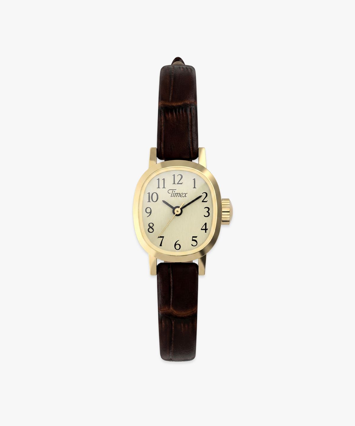 타이맥스(TIMEX) 카바티나 미니 여성가죽시계 17mm