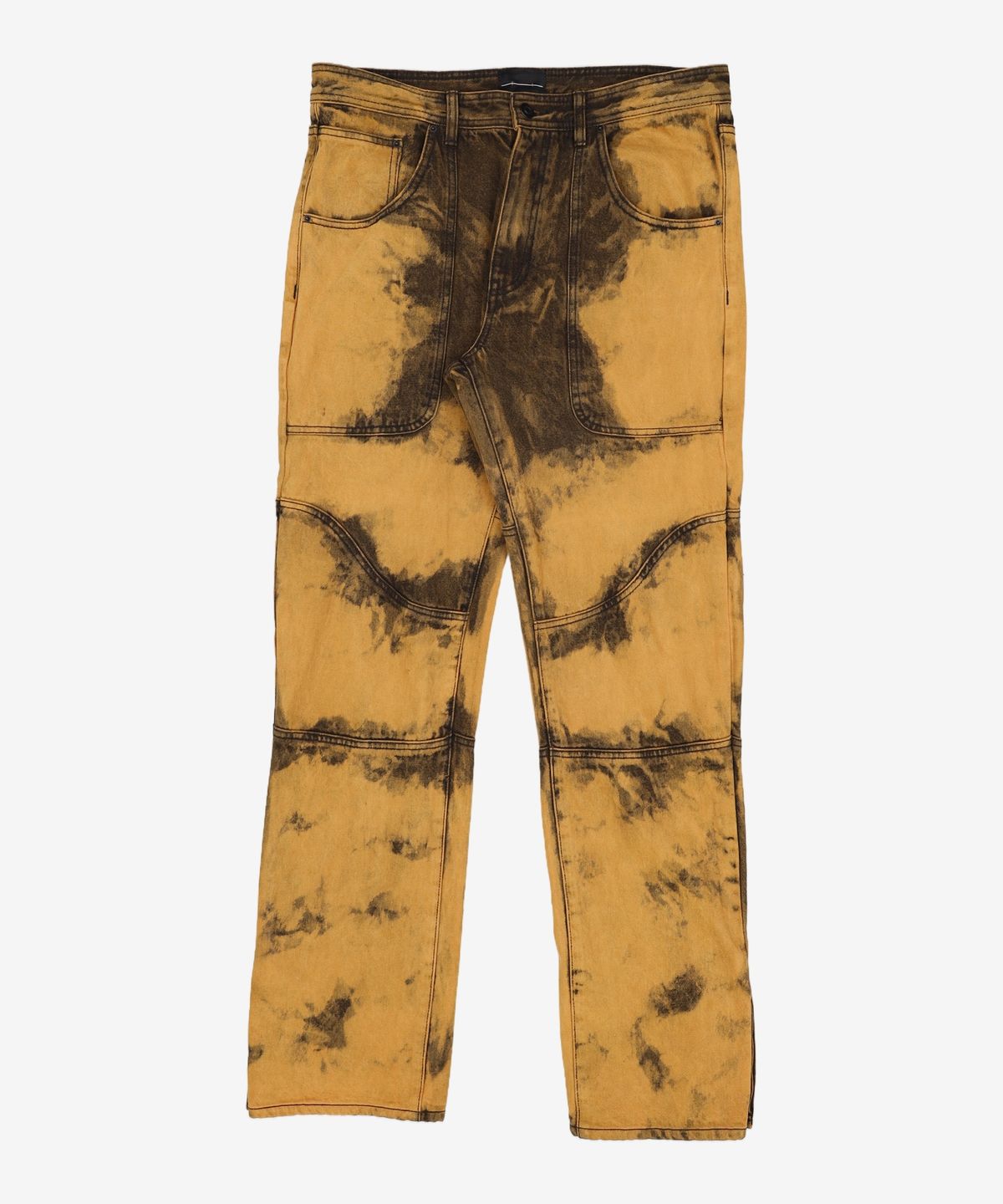 메종미네드(MAISON MINED) CHEDDAR ORANGE CURVE DENIM PANTS 50