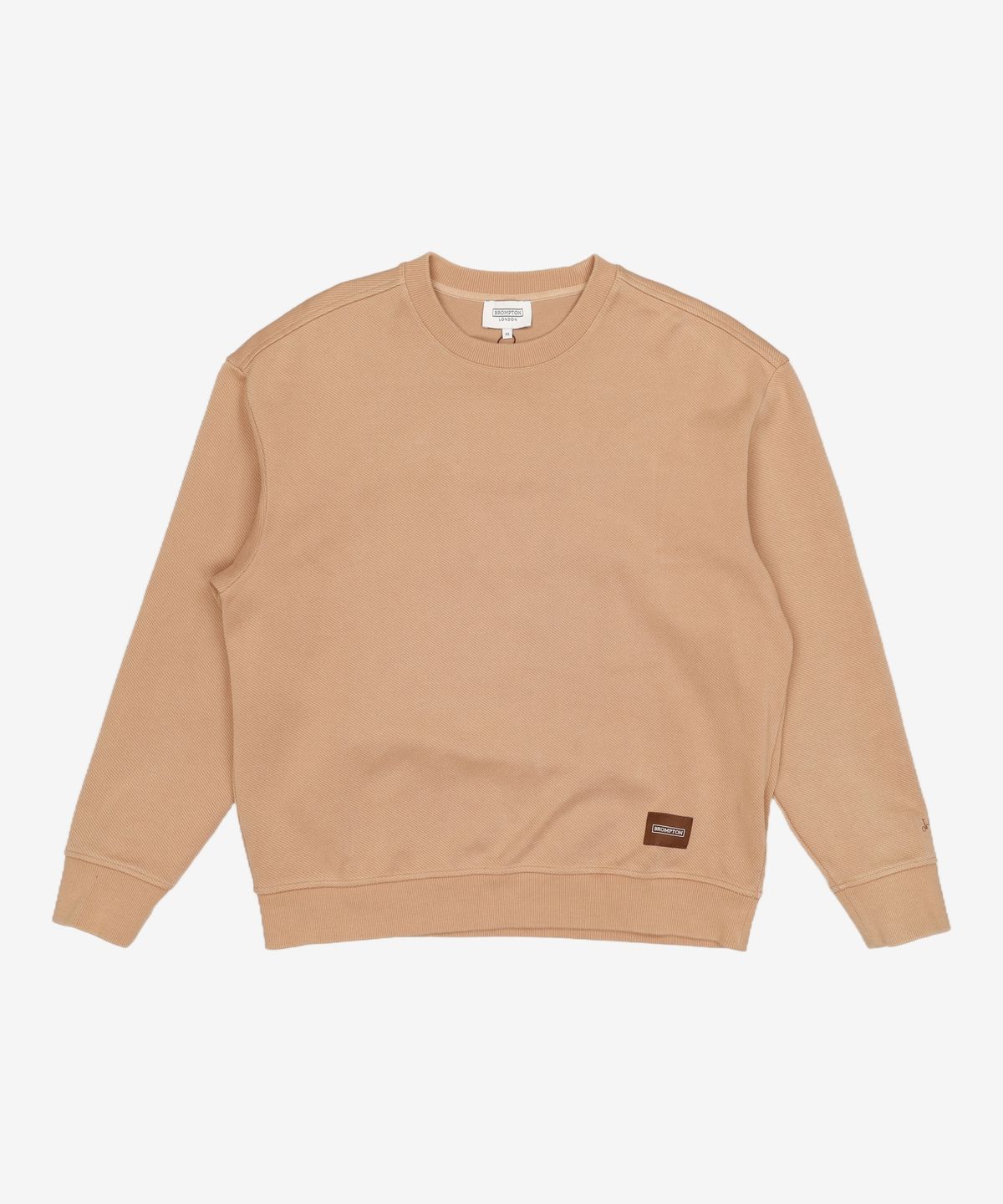 브롬톤 런던(BROMPTON LONDON) JACQUARD SWEATSHIRT - IVORY (P241USW405) XL