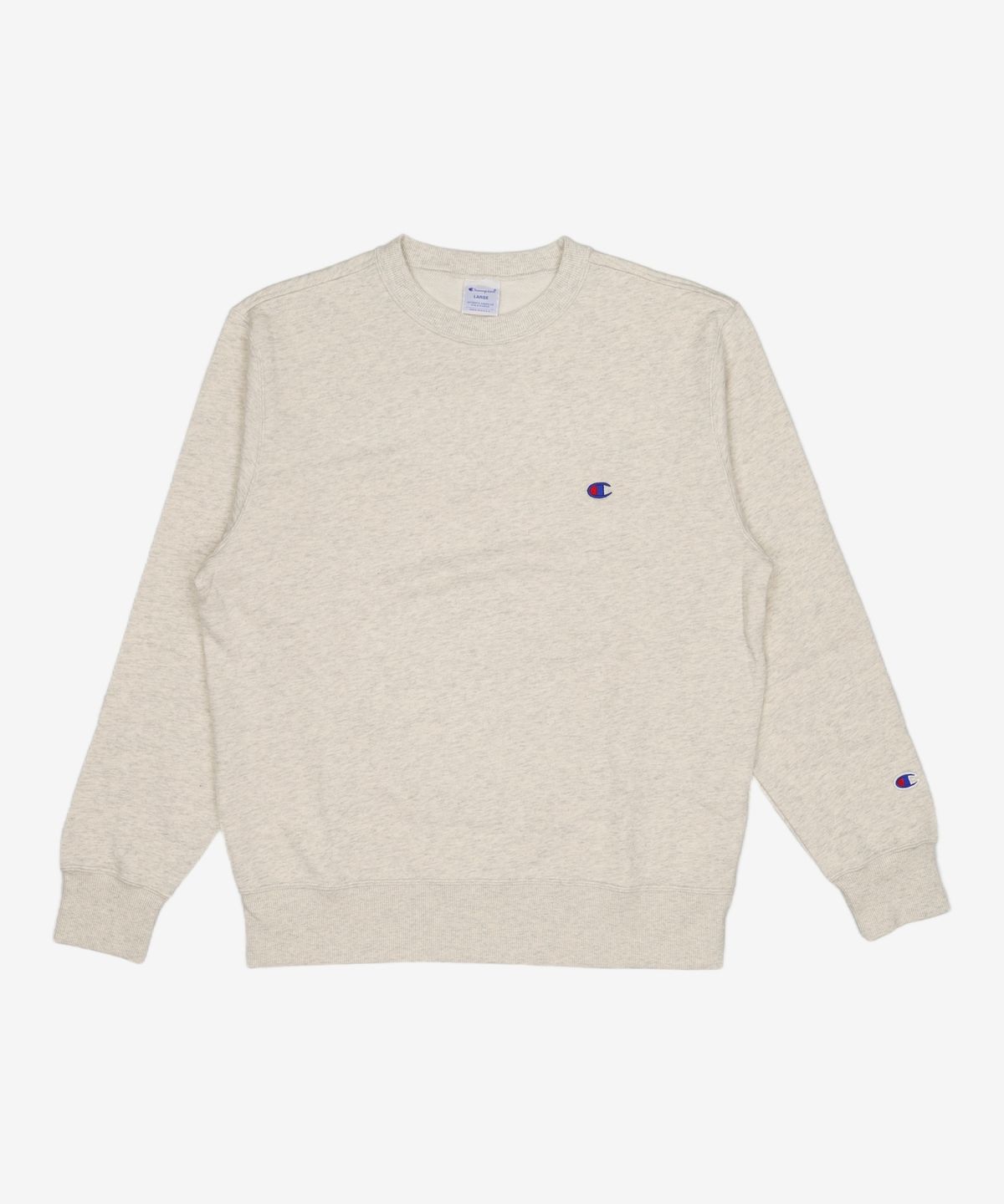 챔피온(CHAMPION) C로고 크루넥 스웨트셔츠 Cream L