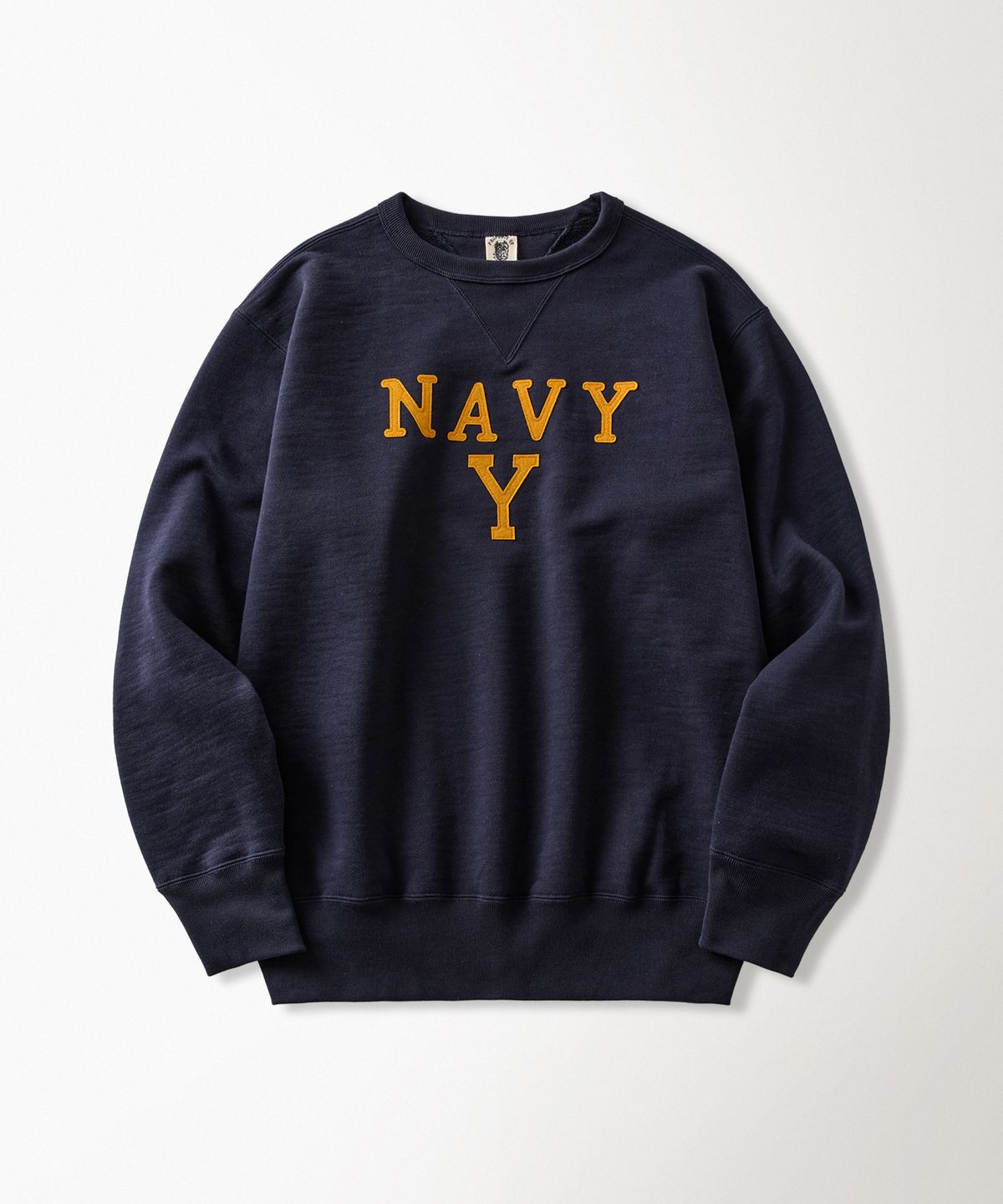 브론슨(BRONSON) Navy Yard Instructor Reverse Weave Sweatshirt Navy