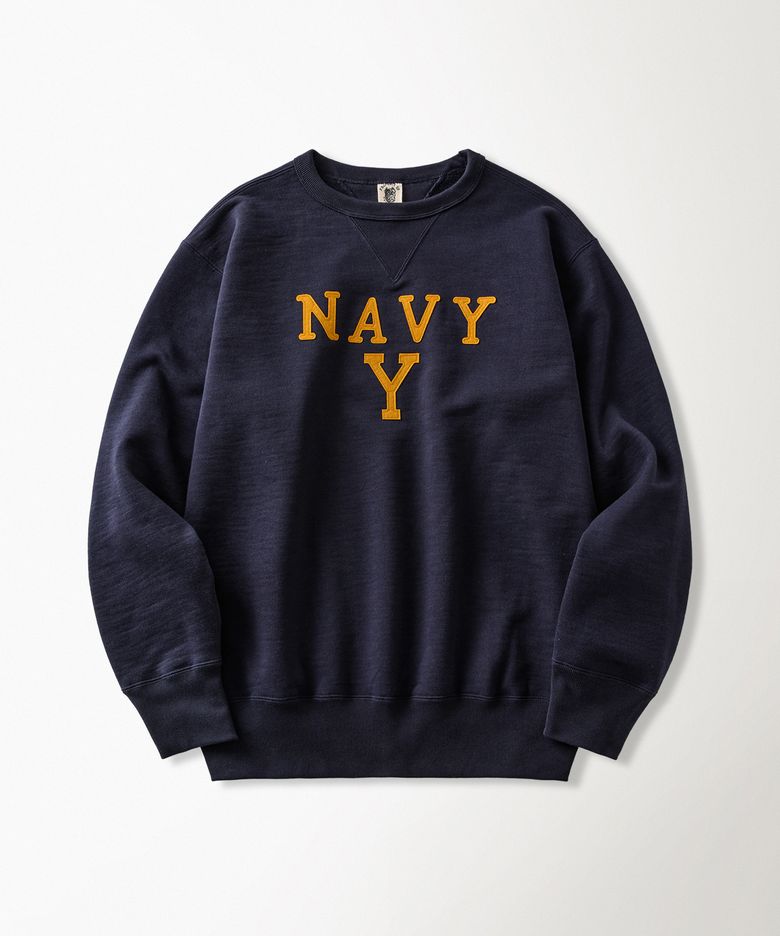 Navy Yard Instructor Reverse Weave Sweatshirt Navy
