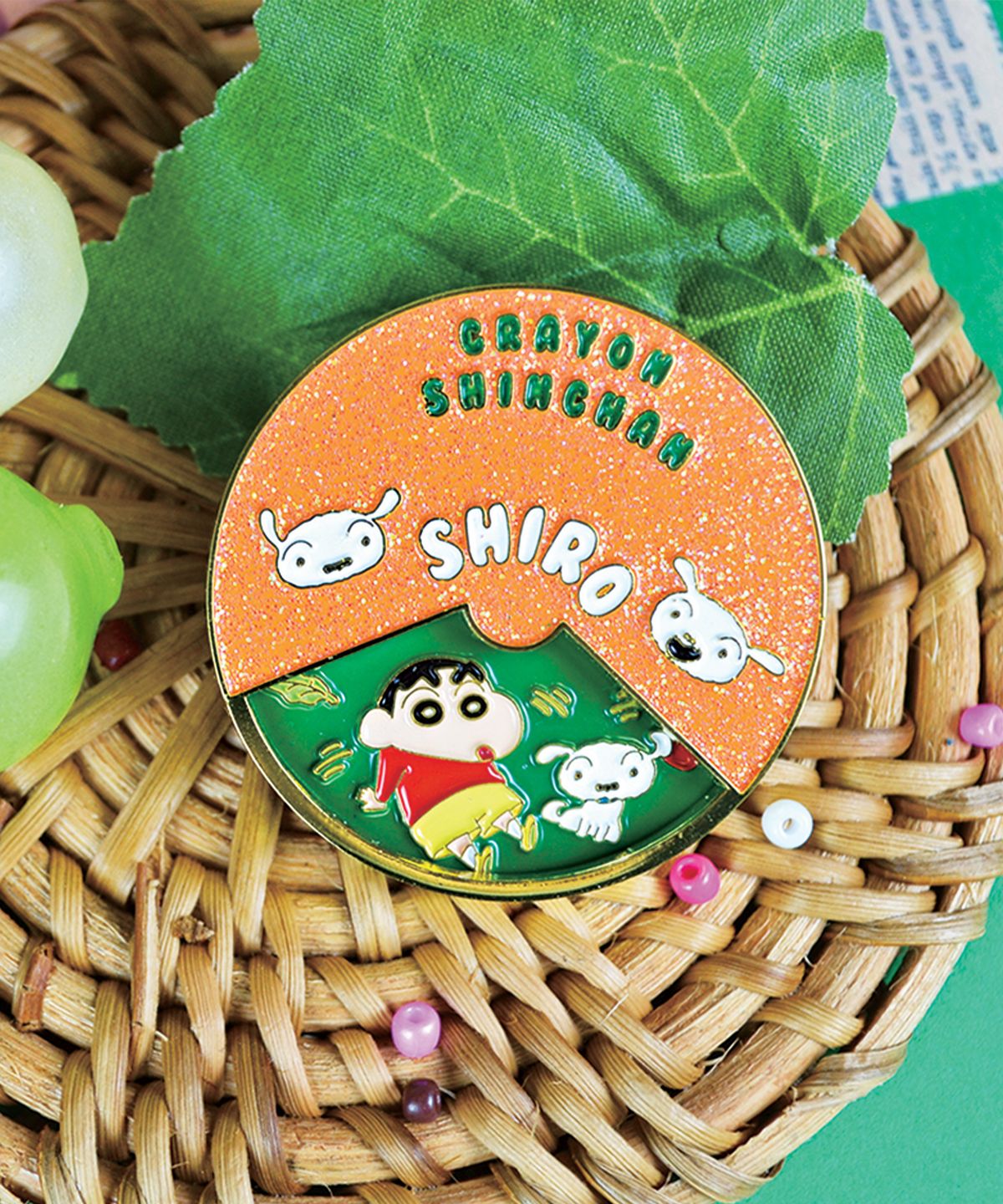 아이노케이(IKNOWK) 짱구는 못말려 짱구 뱃지 크레용 신짱 / Crayon Shin-chan Badge Keyring Series
