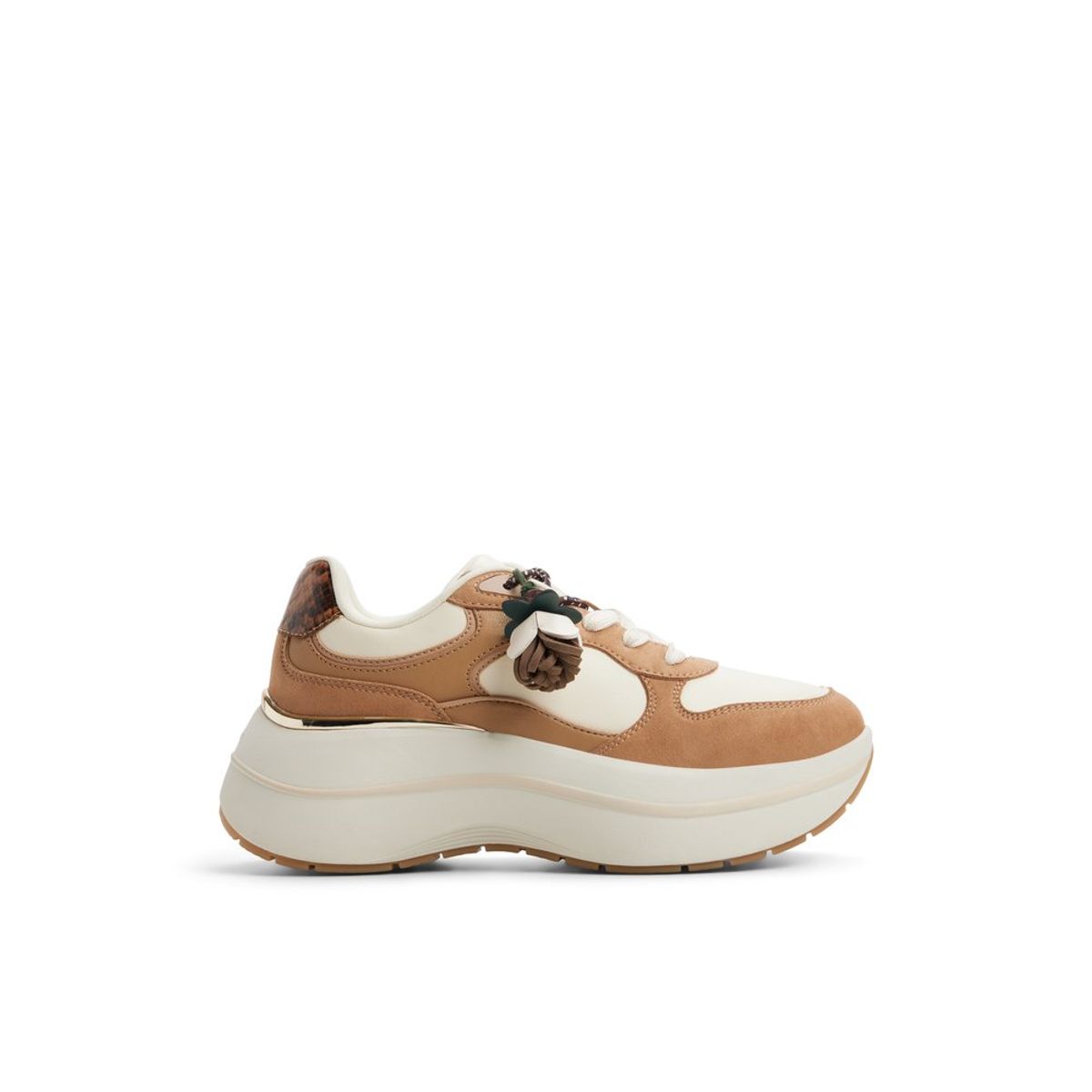 알도(ALDO) 알도 에타니 웨지 스니커즈 - 브라운 계열 - 멀티 ADF1S010FZ203
