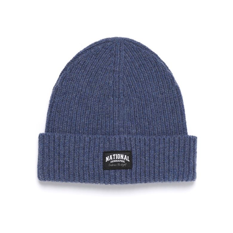 K264KHA040 와펜 울 비니 NAVY