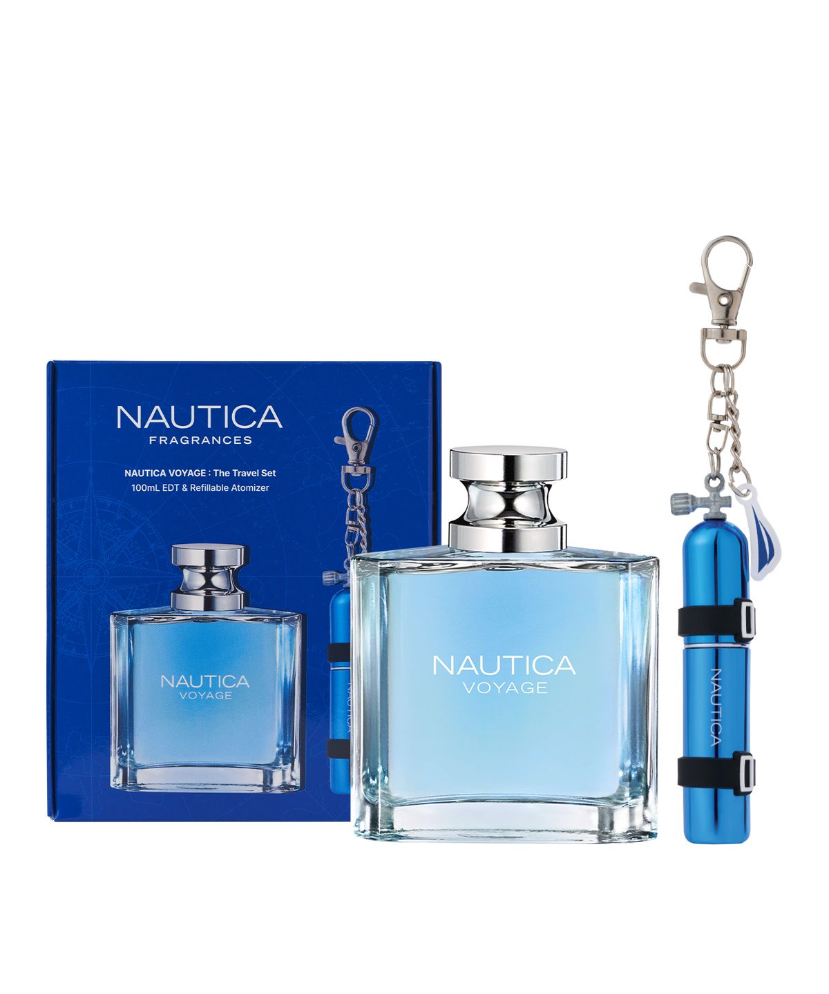 노티카 프래그런스(NAUTICA FRAGRANCE) 보야지 EDT 100ml 선물세트 (+다이브 향수 공병 키링 증정)