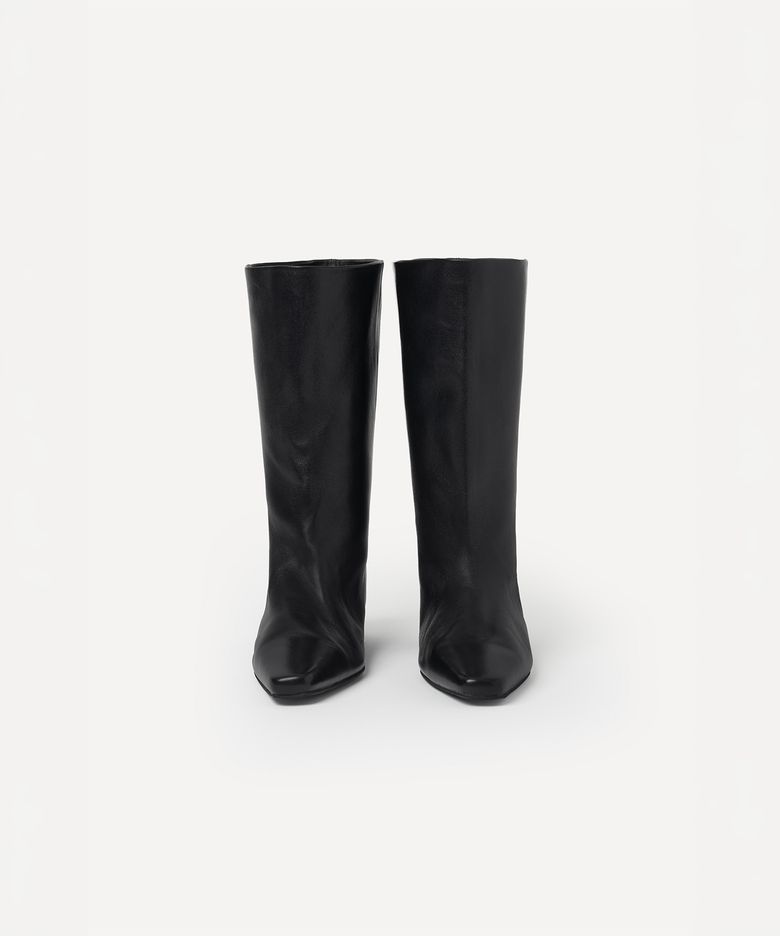 WEDGE BOOTS (BLACK)